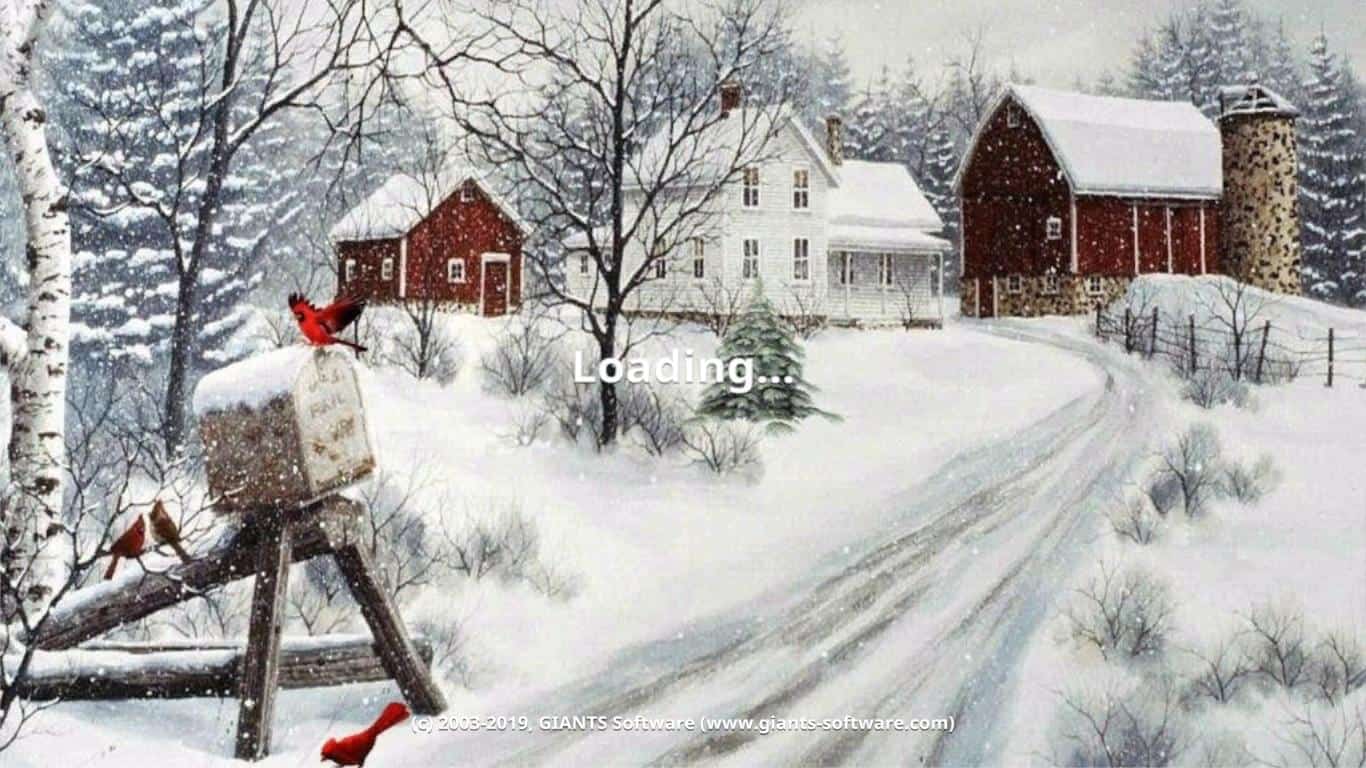 1366x768 Winter Farm Menu Background 2020 v1.0.0.0 Mod Mod Download