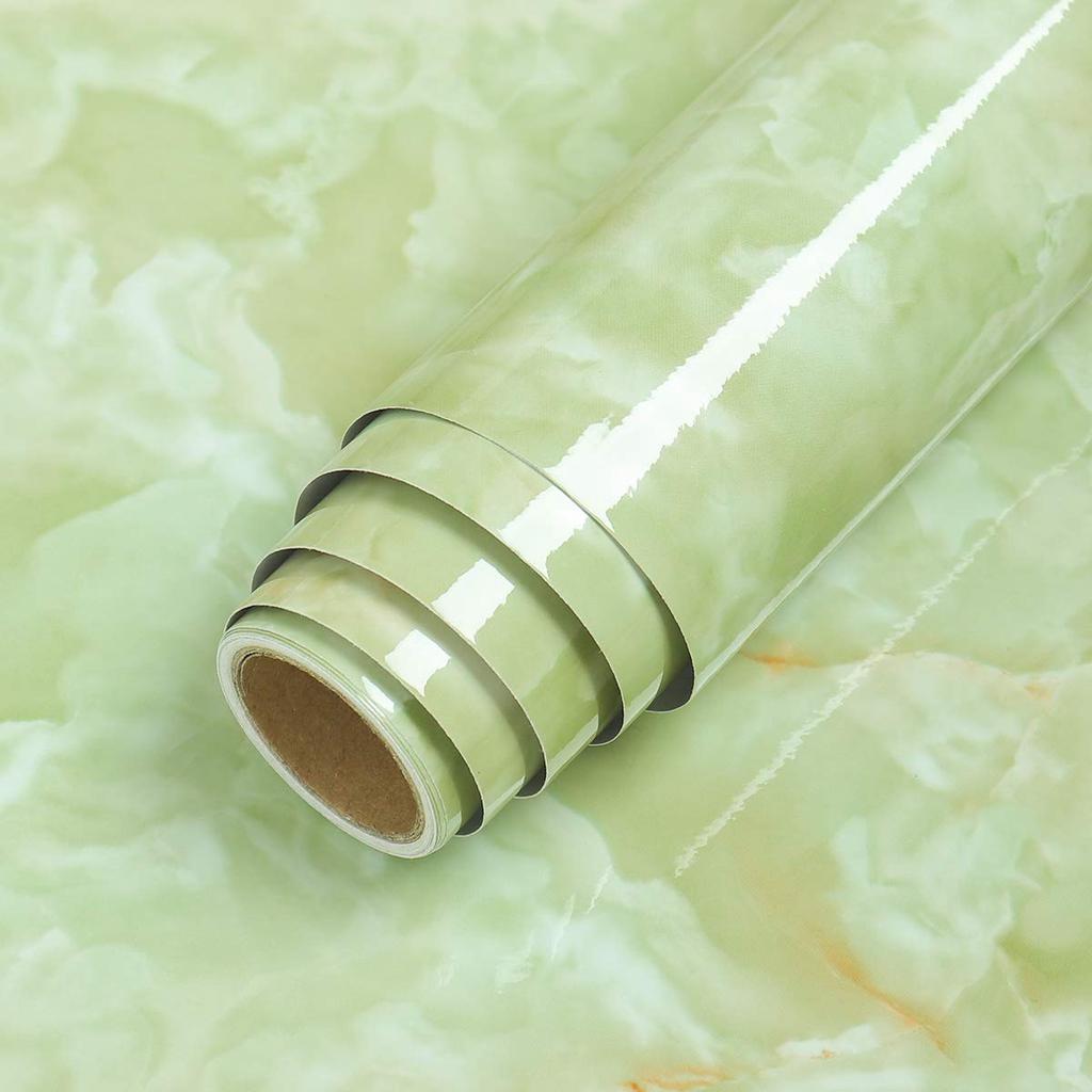 1024x1024 Buy Green Agate Marble Effect Contact Paper Cabinet Countertop Self Adhesive Waterproof Wallpaper Sticker at affordable prices