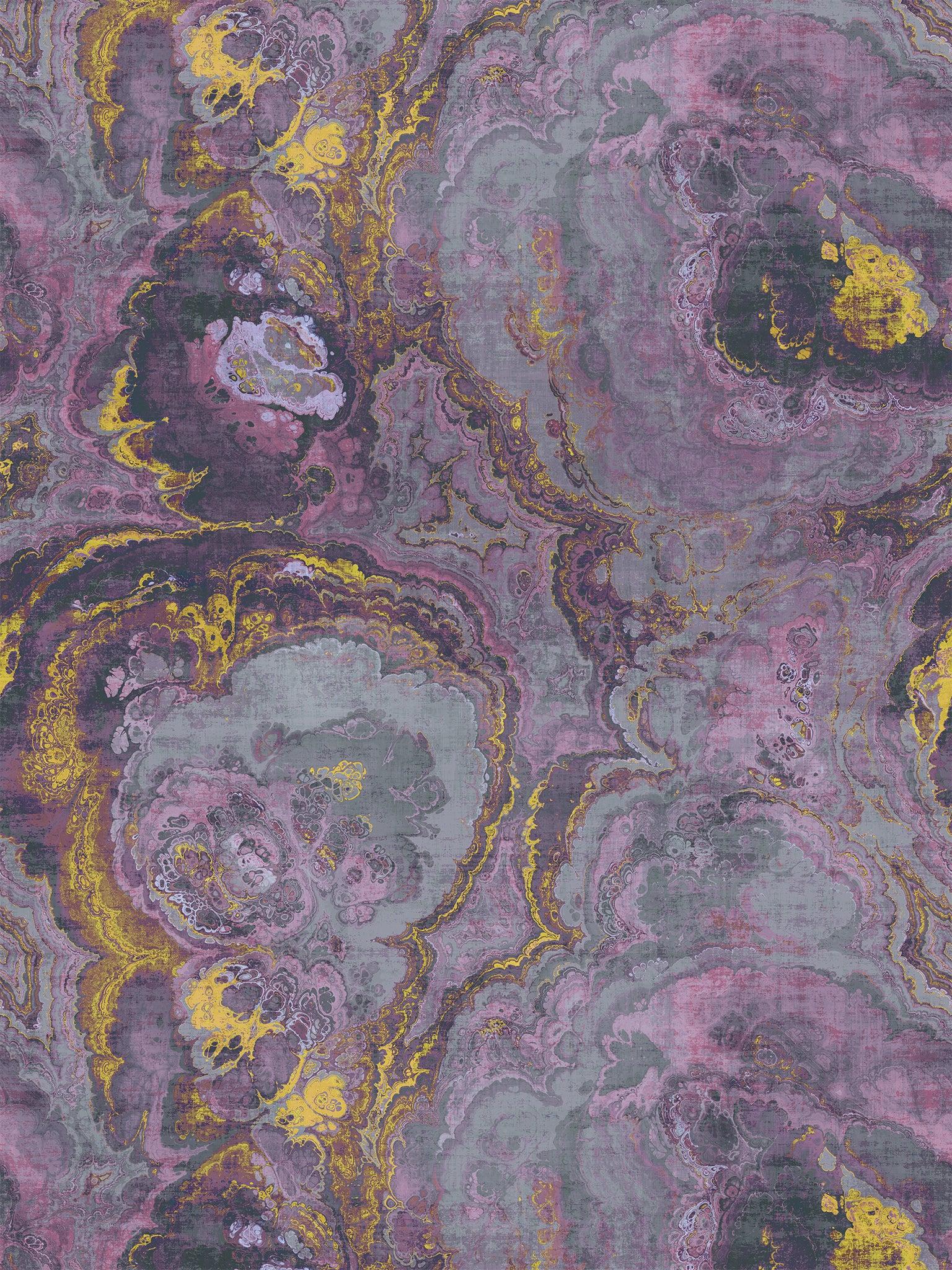 1536x2048 Agate Amethyst Wallpaper, Per Yard