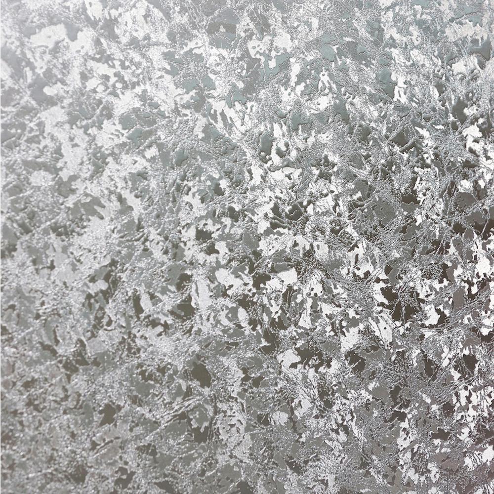 1000x1000 Arthouse Velvet Crush Silver Vinyl Peelable Roll (Covers 56 sq. ft.)-294301 Home Depot