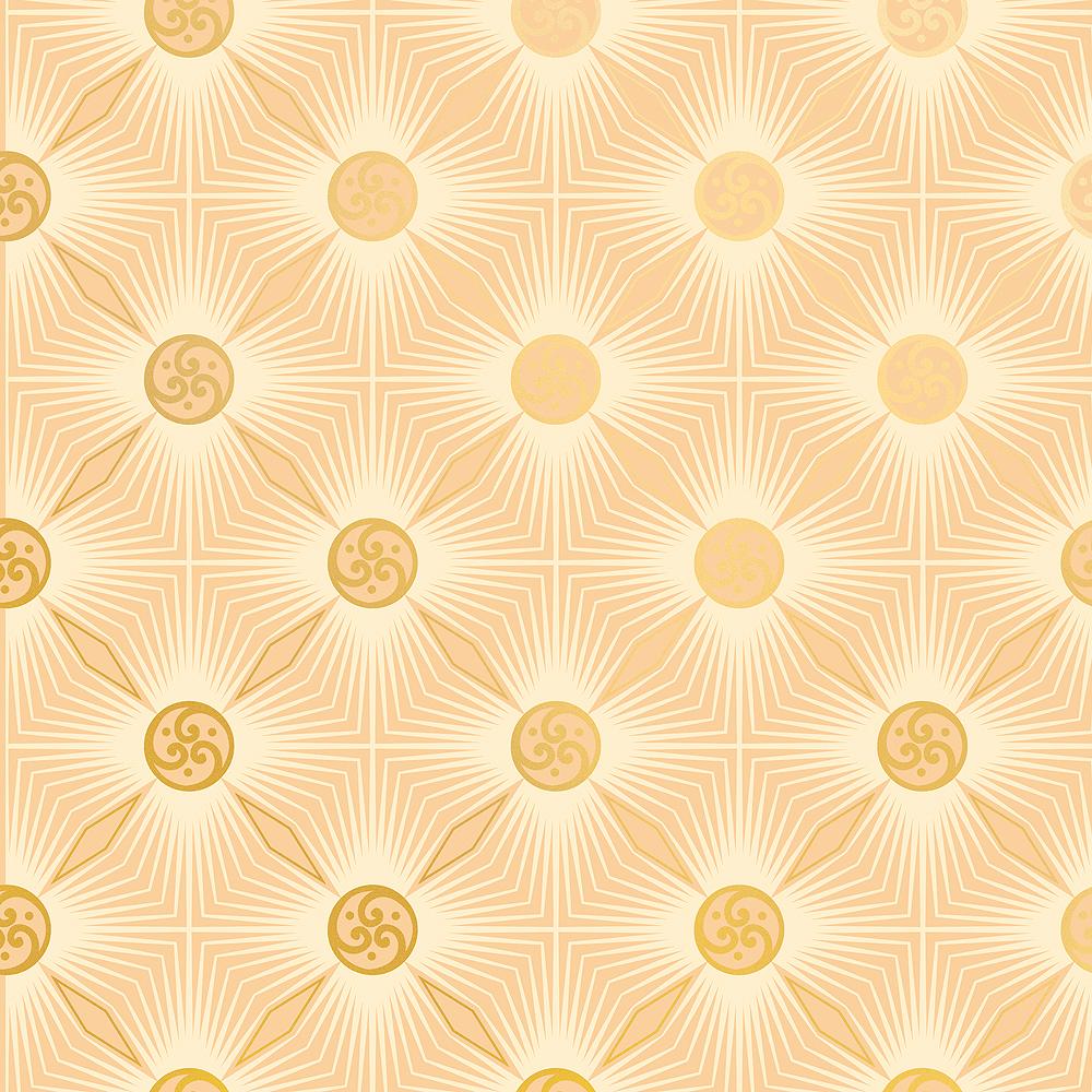 1000x1000 Bradbury Japanese Style Home Wallpaper. Sunburst Ceiling Paper