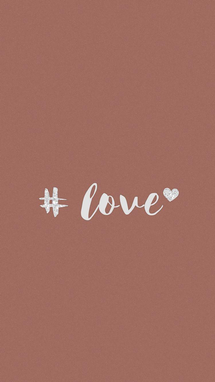750x1334 Love, wallpaper, iPhone, 6S, android, Samsung, minimal, rose gold