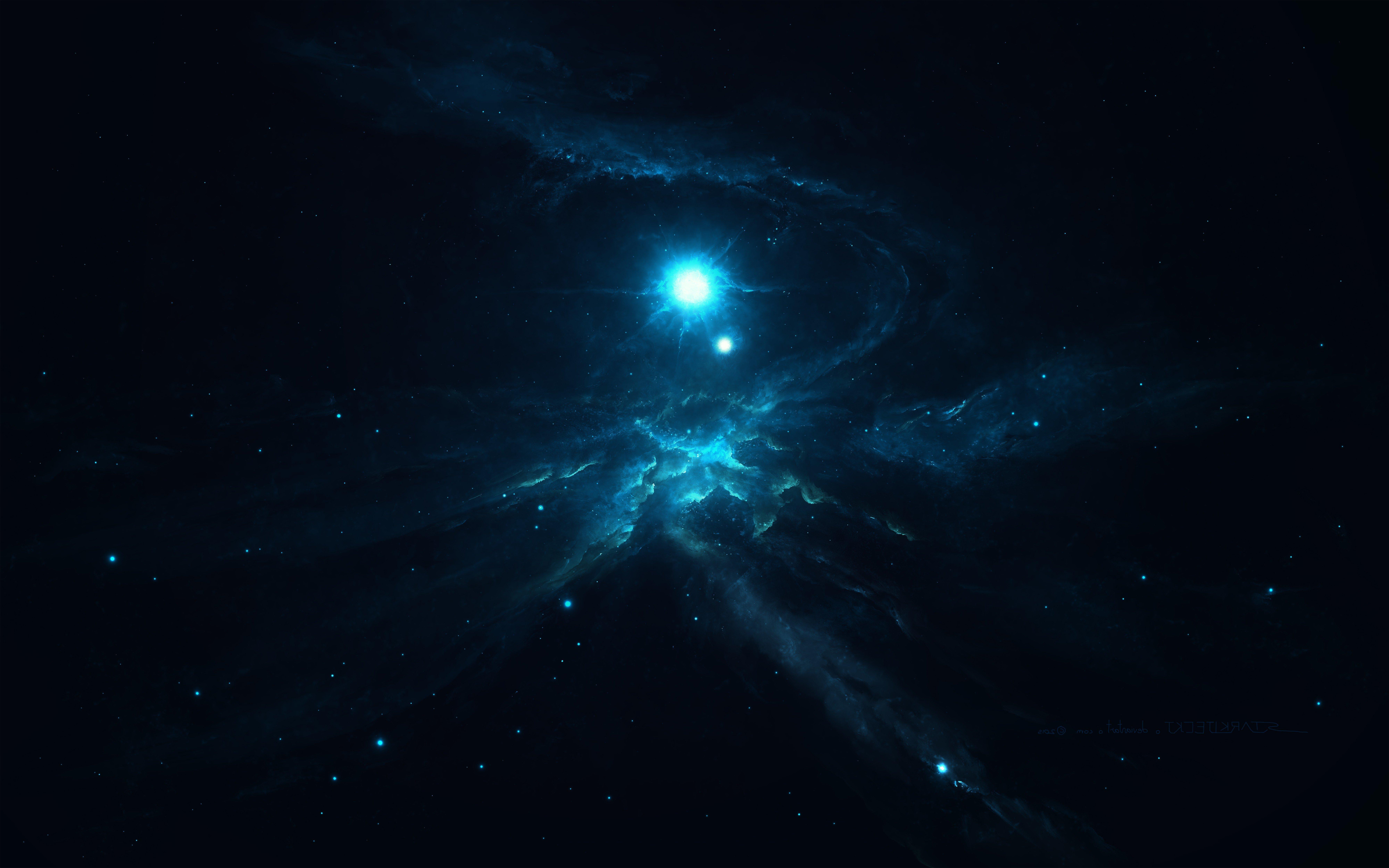 8000x5000 Abstract Science Fiction Space Galaxy Universe Stars Nebula