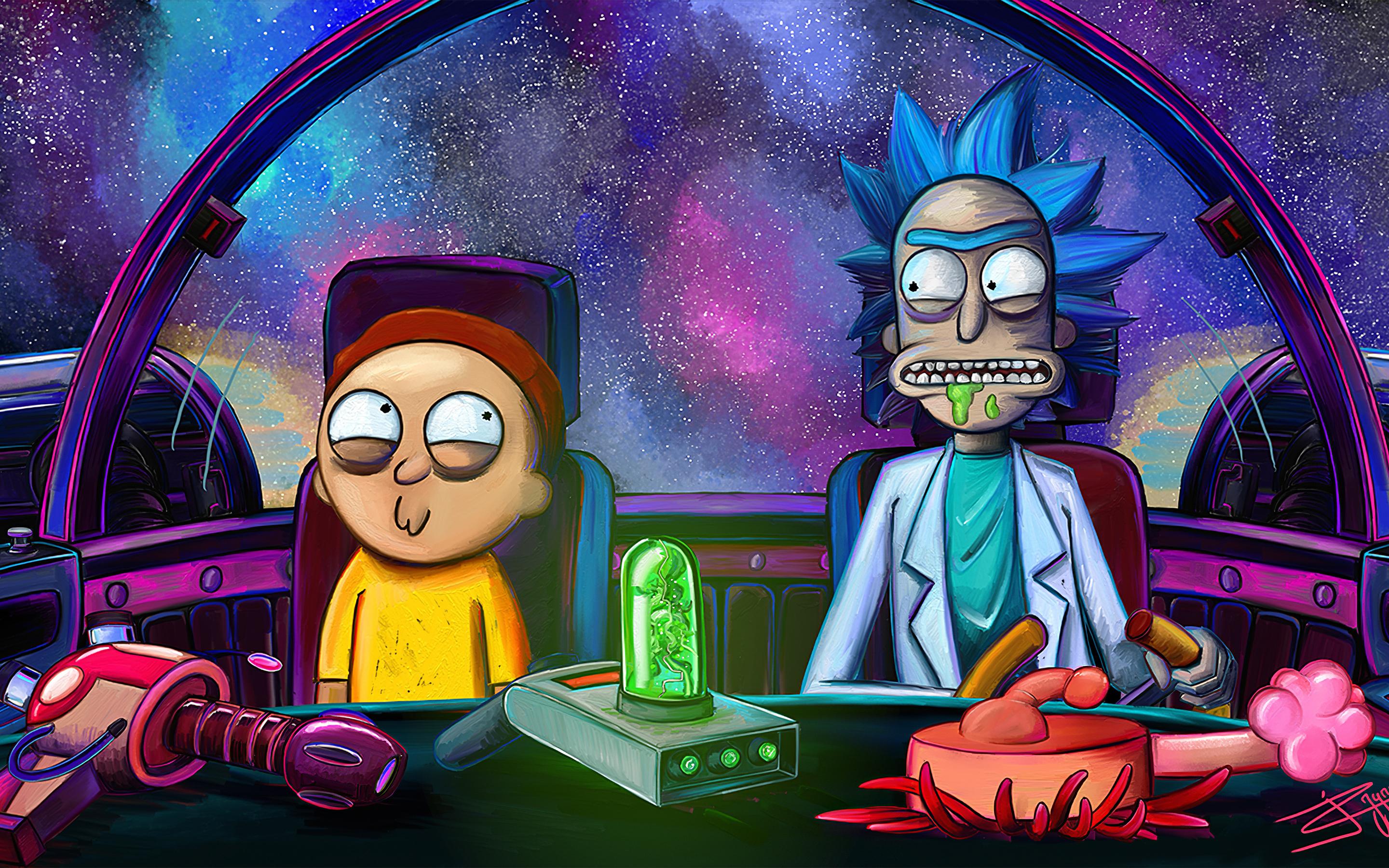 2880x1800 Rick And Morty Netflix 2020 Macbook Pro Retina HD 4k Wallpaper, Image, Background, Photo and Picture