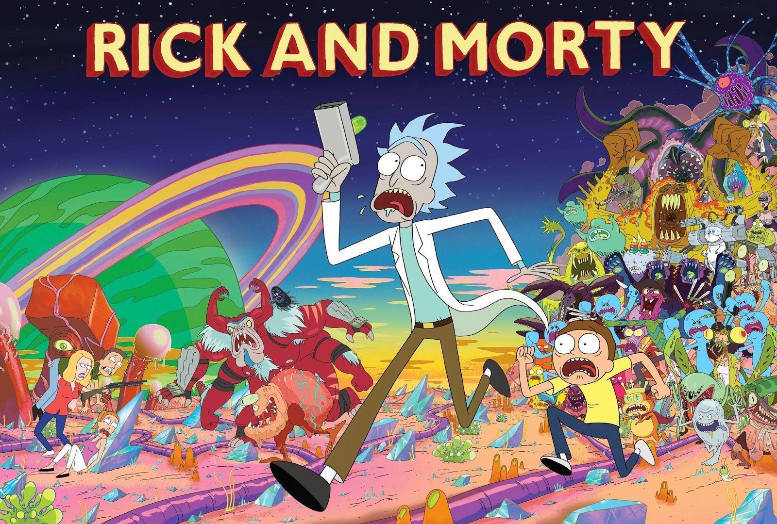 1600x1080 Rick And Morty Wallpaper Data Src Full 85322 And Morty Big Poster