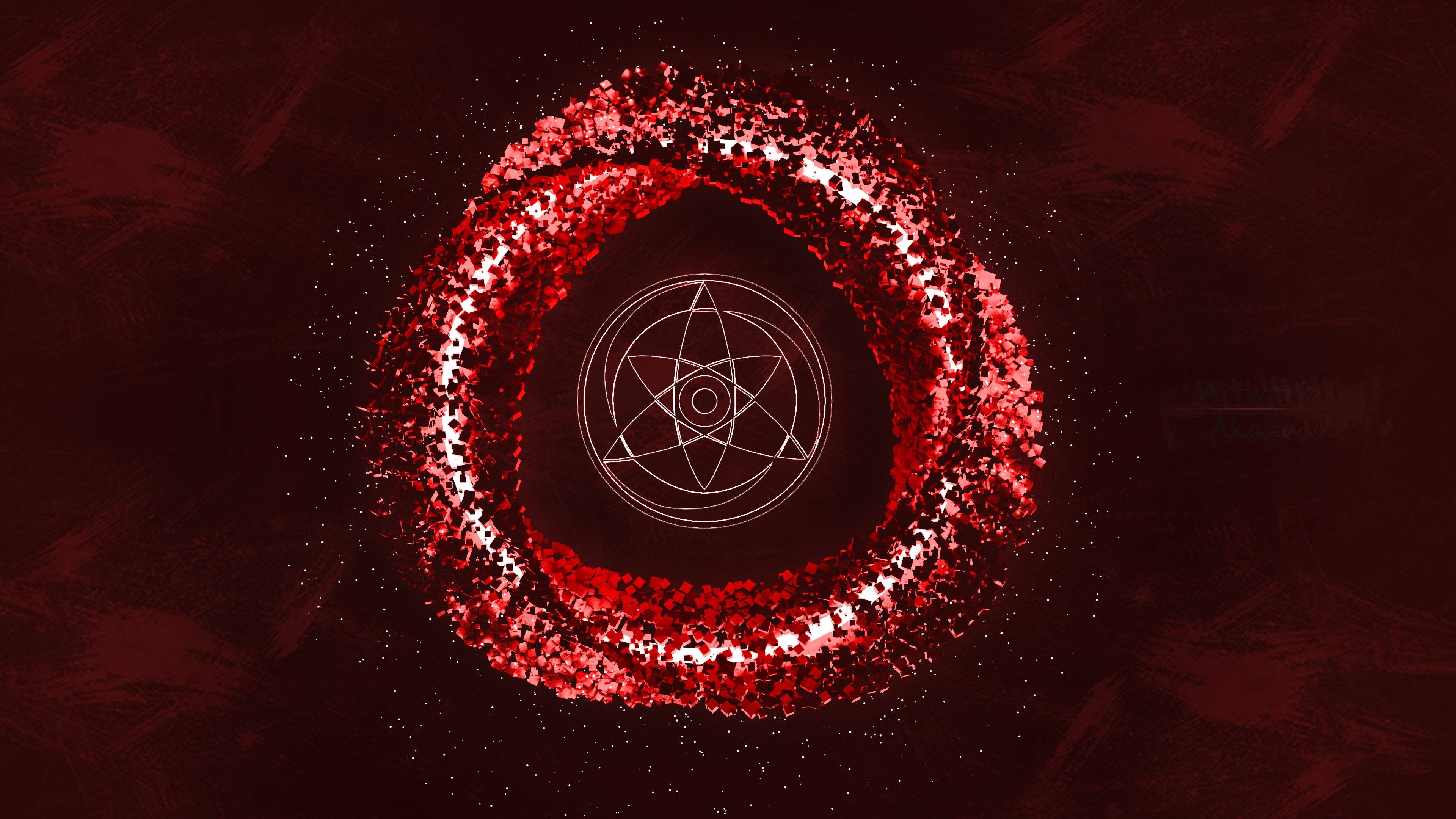 3840x2160 Naruto 4k Sharingan 3D Wallpaper, HD Anime 4K Wallpaper, Image, Photo and Background