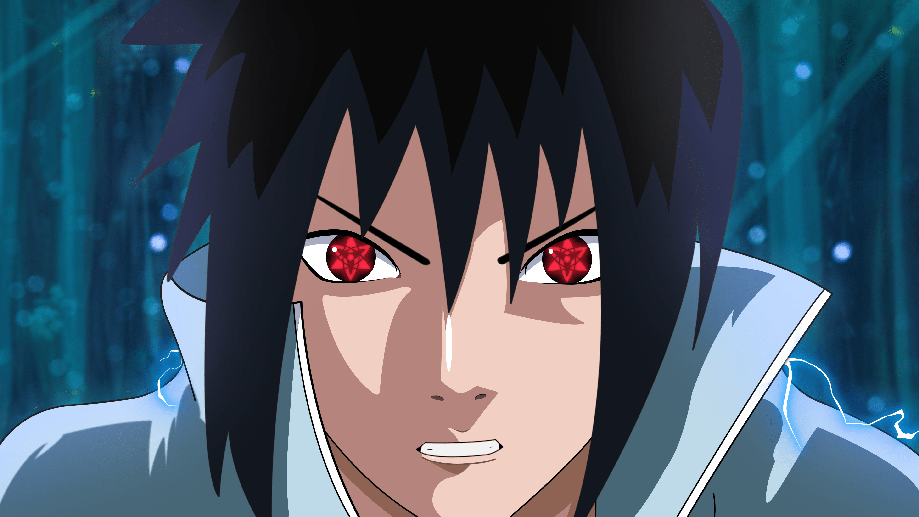 3840x2160 Sharingan, Sasuke Uchiha 4k Ultra HD Wallpaper