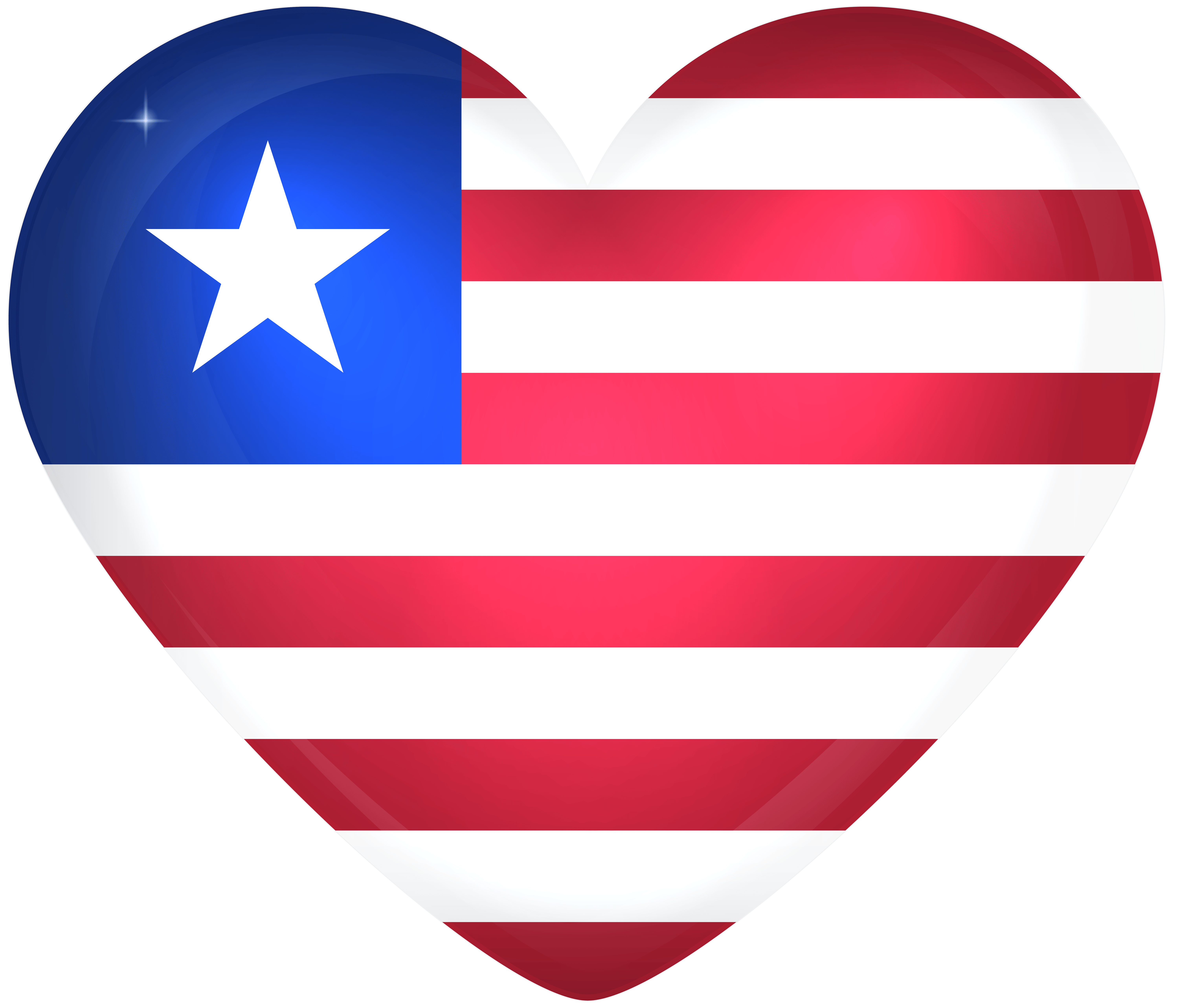 6000x5130 Liberia Flag Wallpaper