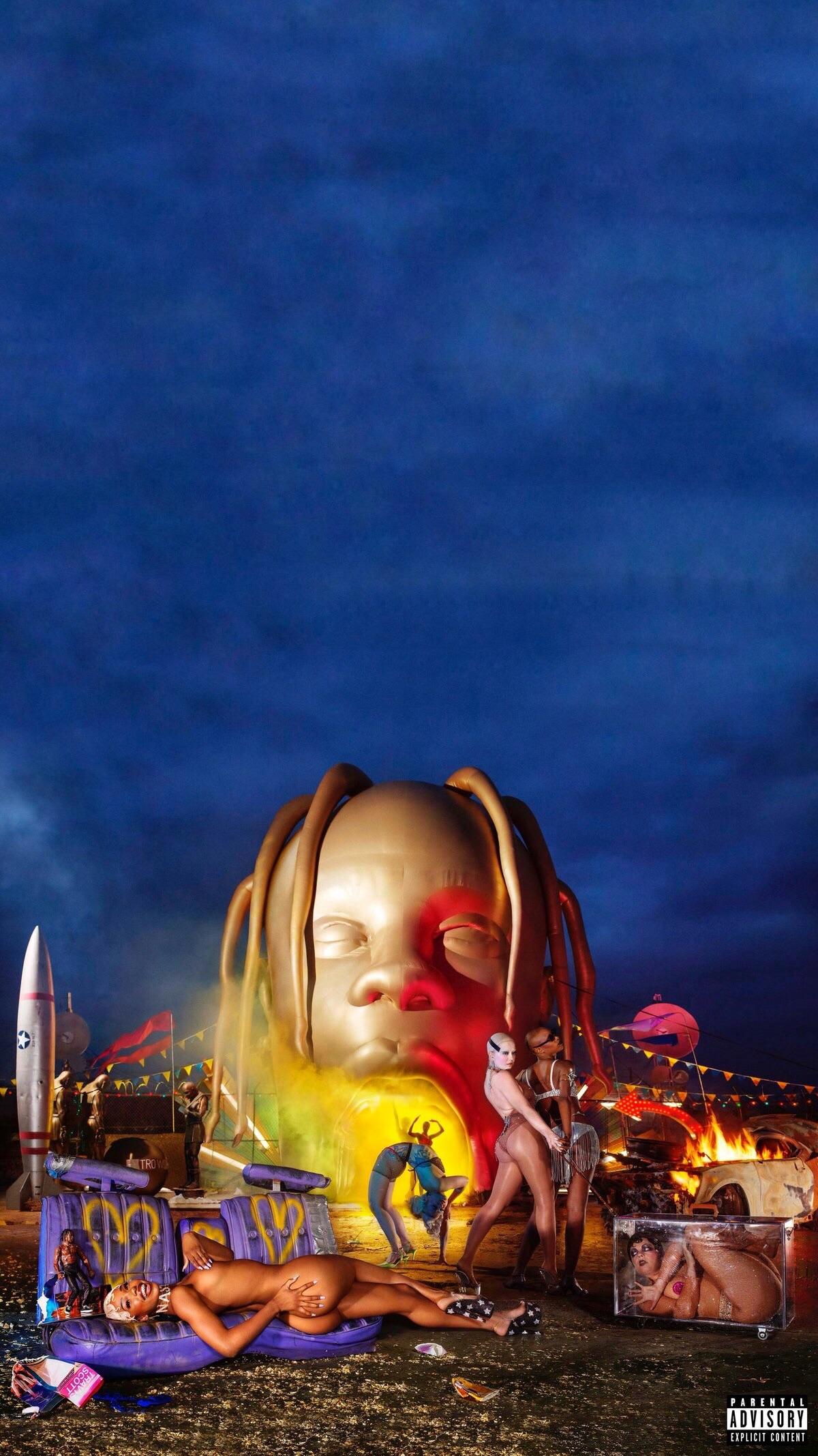 1200x2134 Second Astroworld Cover as Phone Wallpaper