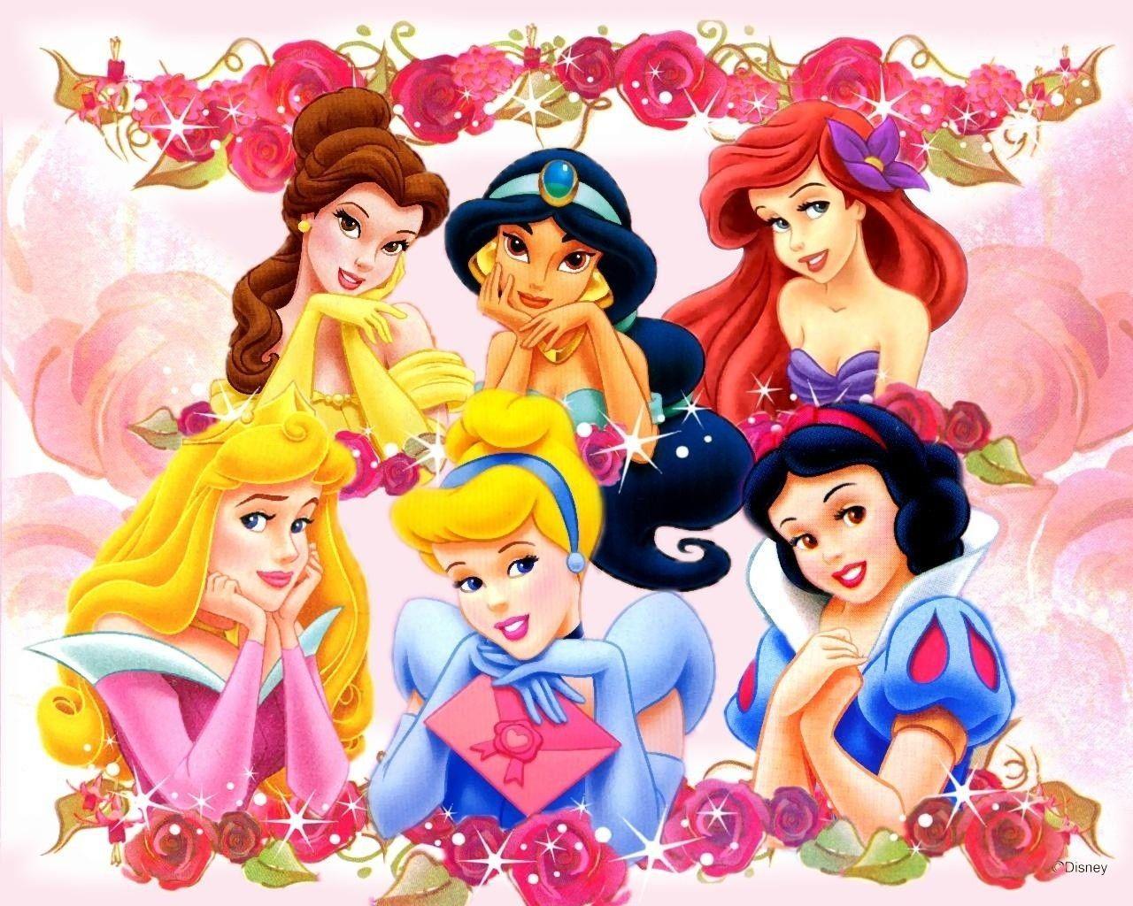 1280x1024 Cute Disney Princess Wallpaper