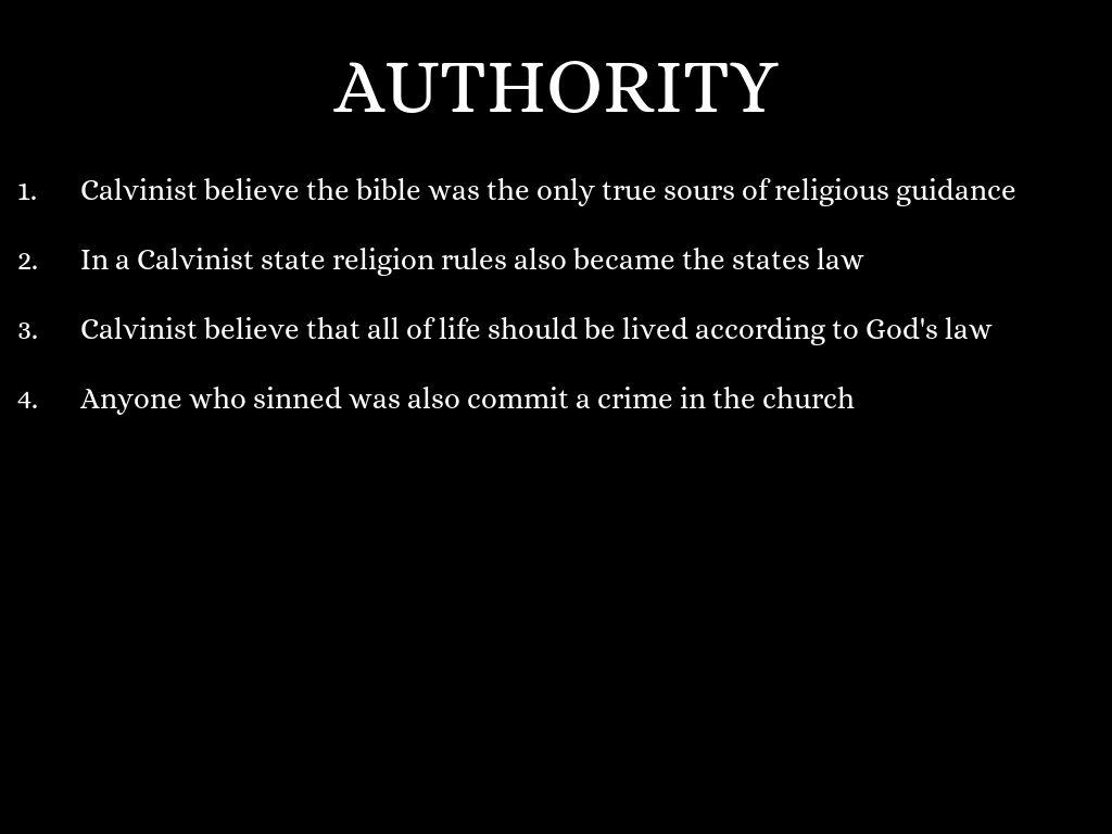 1024x768 the Origin of the calvinism church