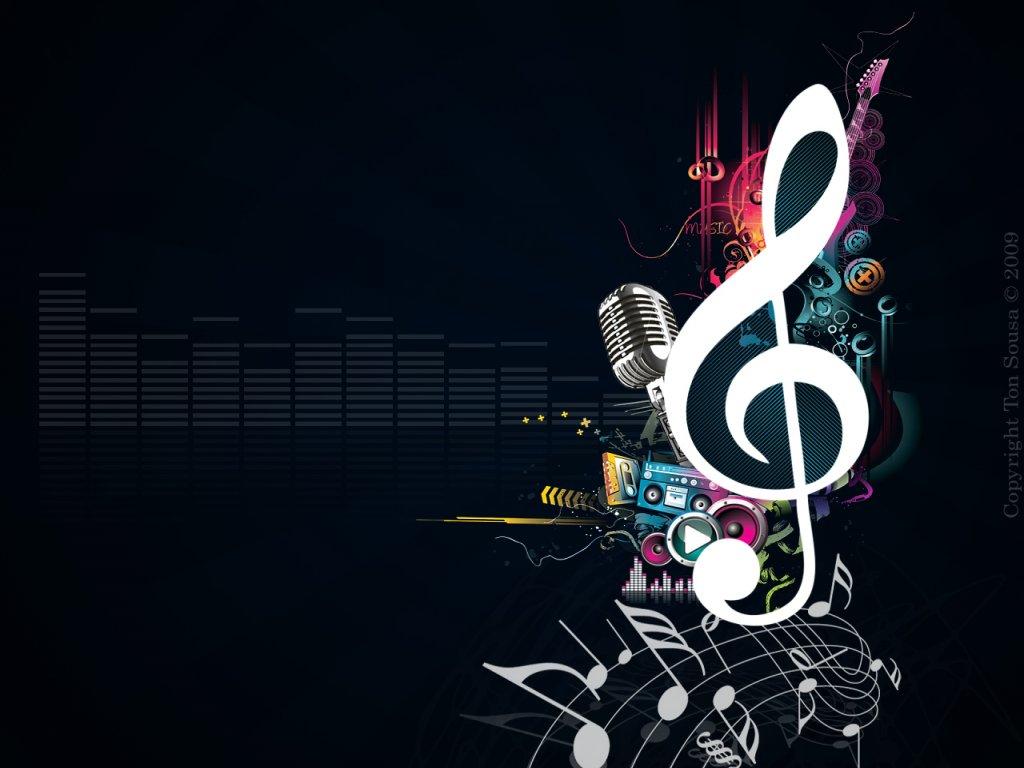 neon music note wallpapers
