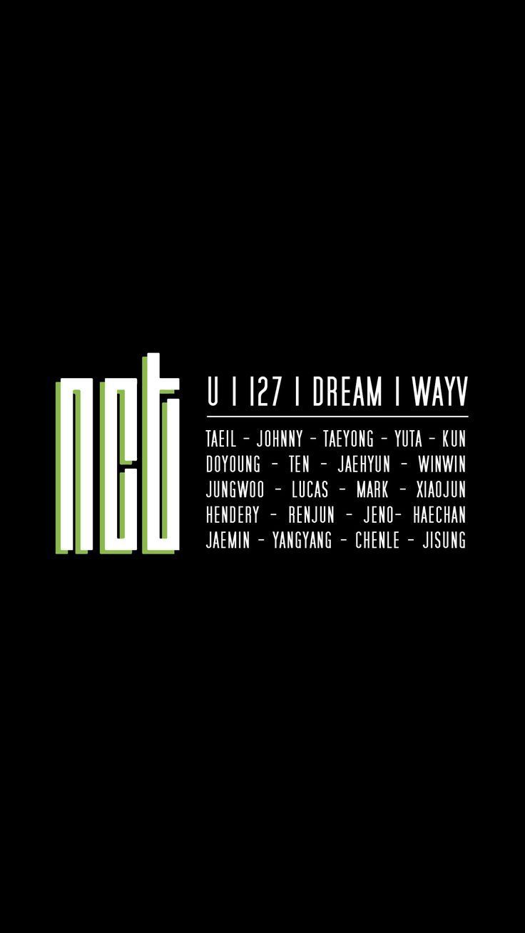 736x1308 Logo Nct Wallpaper