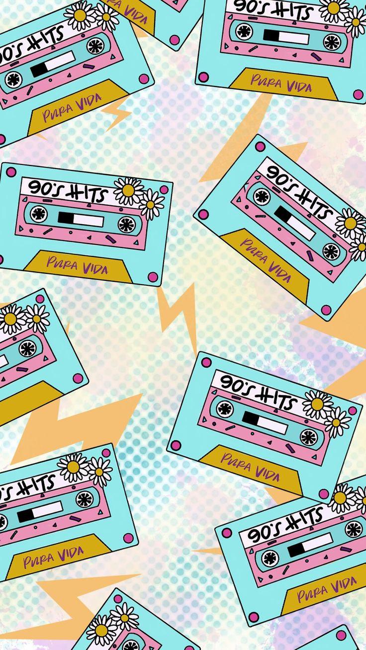 736x1308 New Year, Old Phone Background? As If! Download These '90s Themed Digis For A Much Needed Change. #daisies #suns Background, Phone Background, 90s Wallpaper