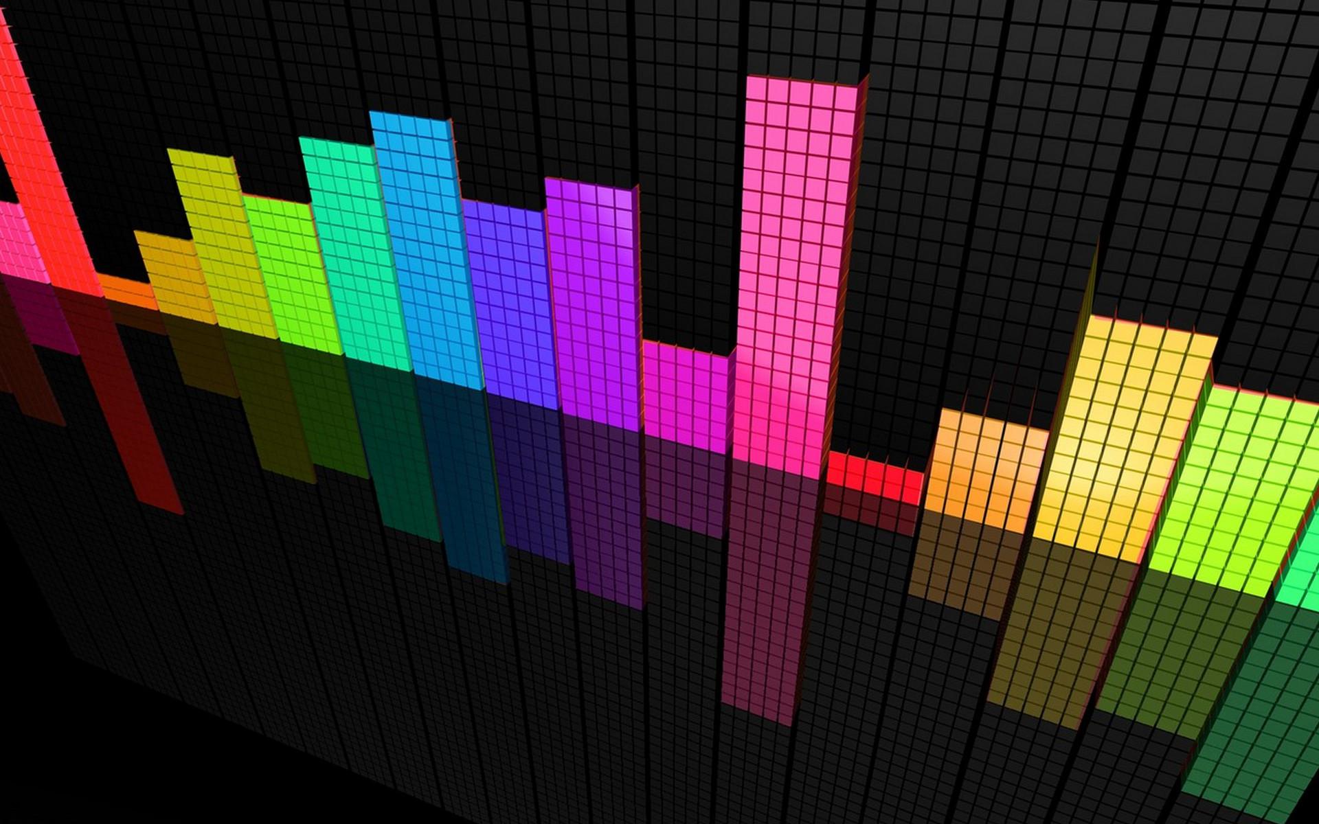 1920x1200 Neon Music Notes Background. Neon Wallpaper Background