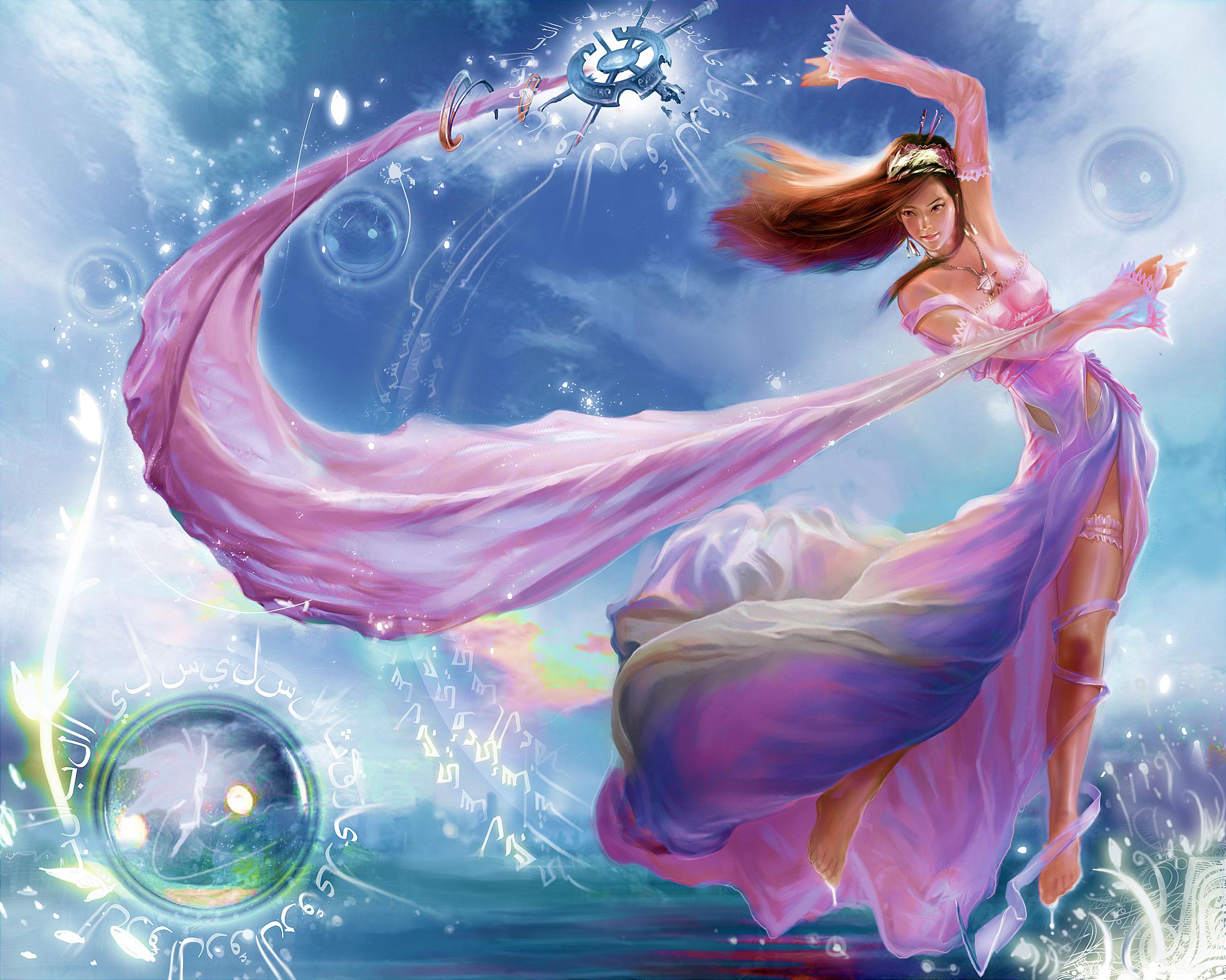 2500x2000 Spirit Woman of the Sea HD Wallpaper