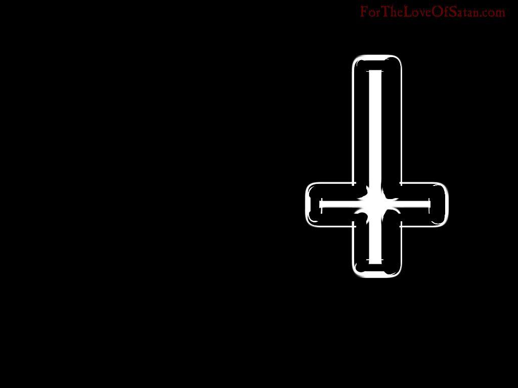 1024x768 Satan Wallpaper Black