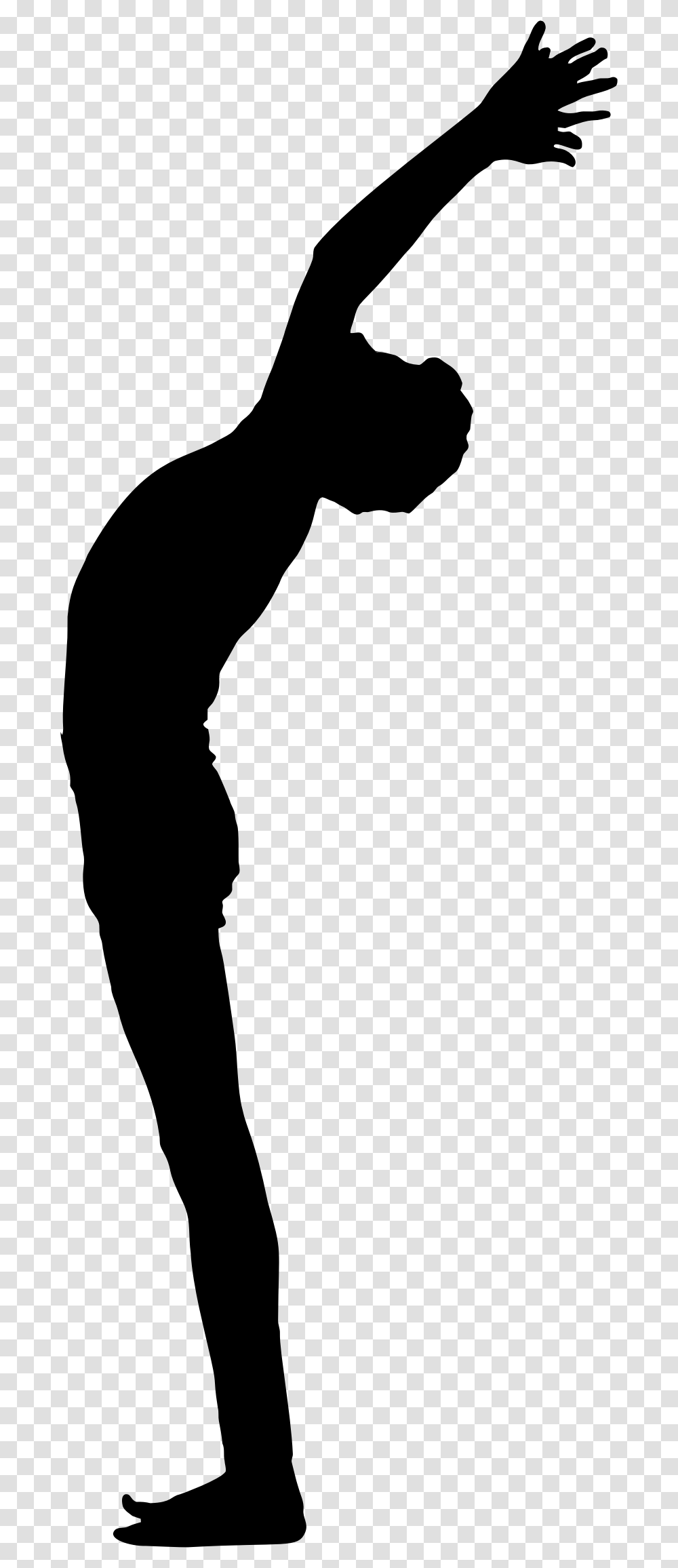 1000x2312 Pose Silhouette Big Image Male Yoga Silhouette Black Male Yoga Poses, Gray, World Of Warcraft Transparent Png