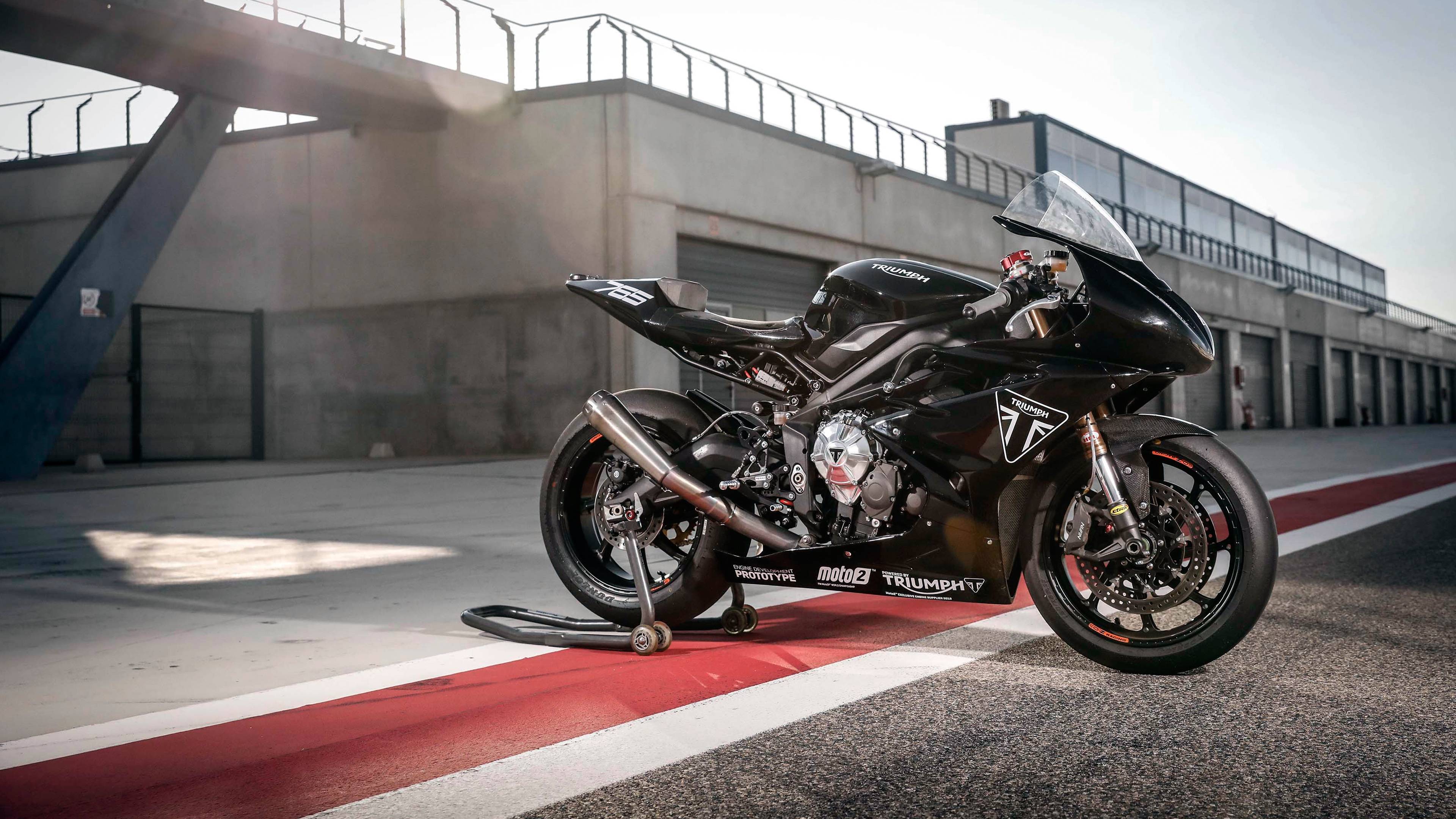 3840x2160 Triumph Daytona 765 Moto2 2017 4K Wallpaper