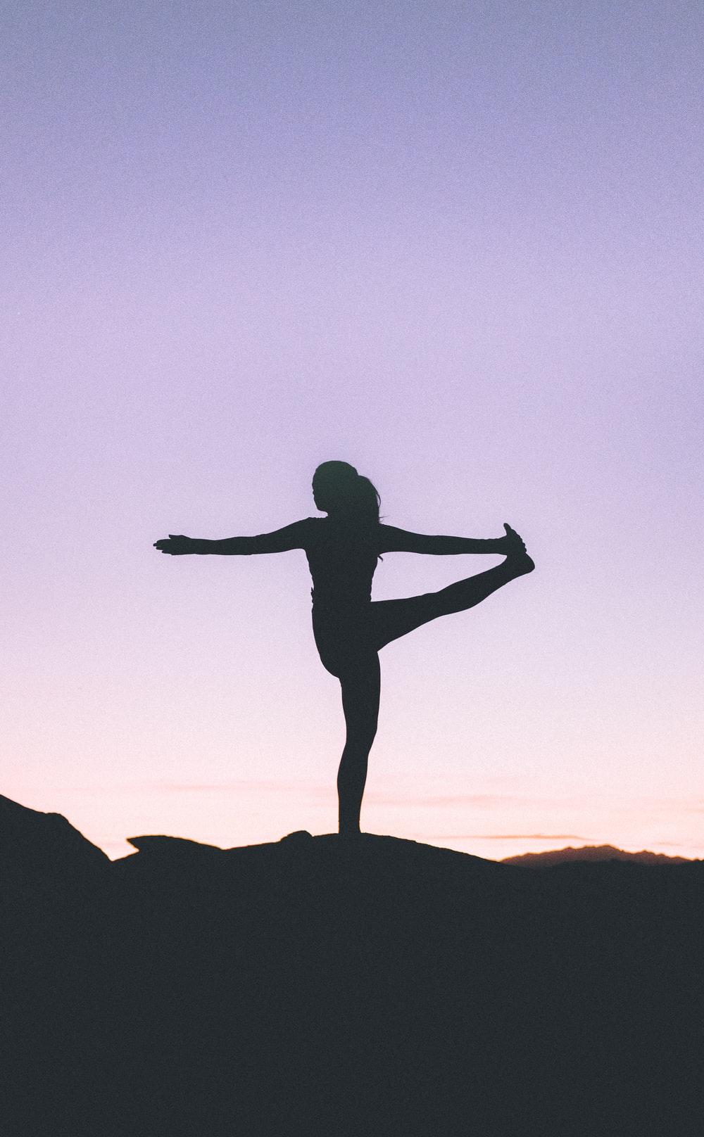1000x1616 Yoga Silhouette Picture. Download Free Image