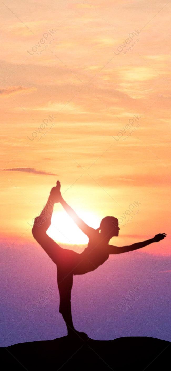 650x1407 Yoga Mobile Phone Wallpaper Background Image Free Download