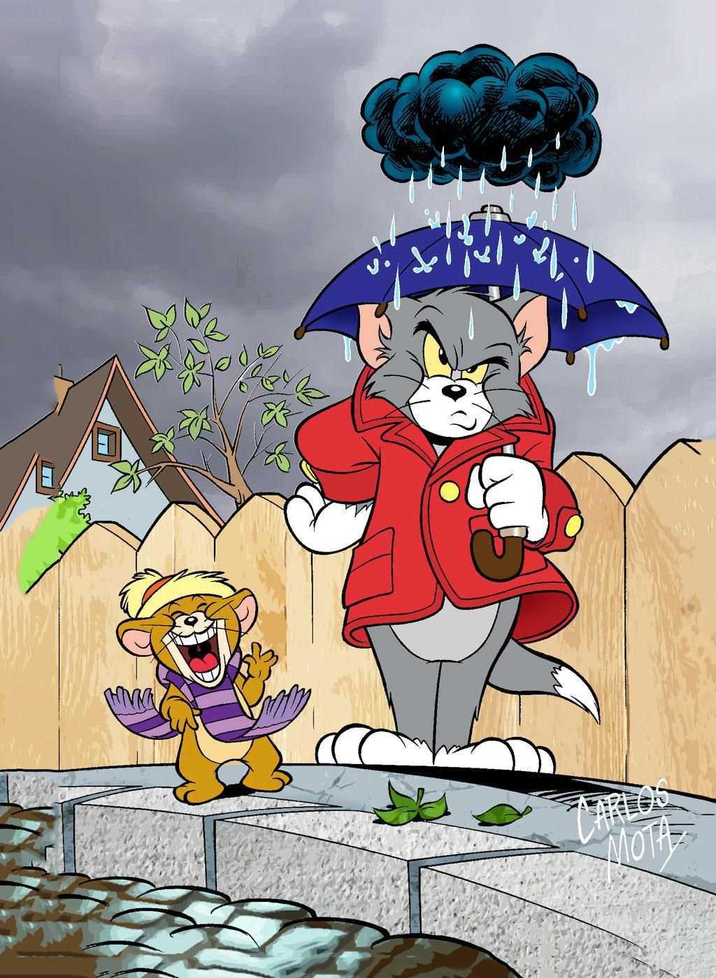 1024x1399 Tom and Jerry Wallpaper
