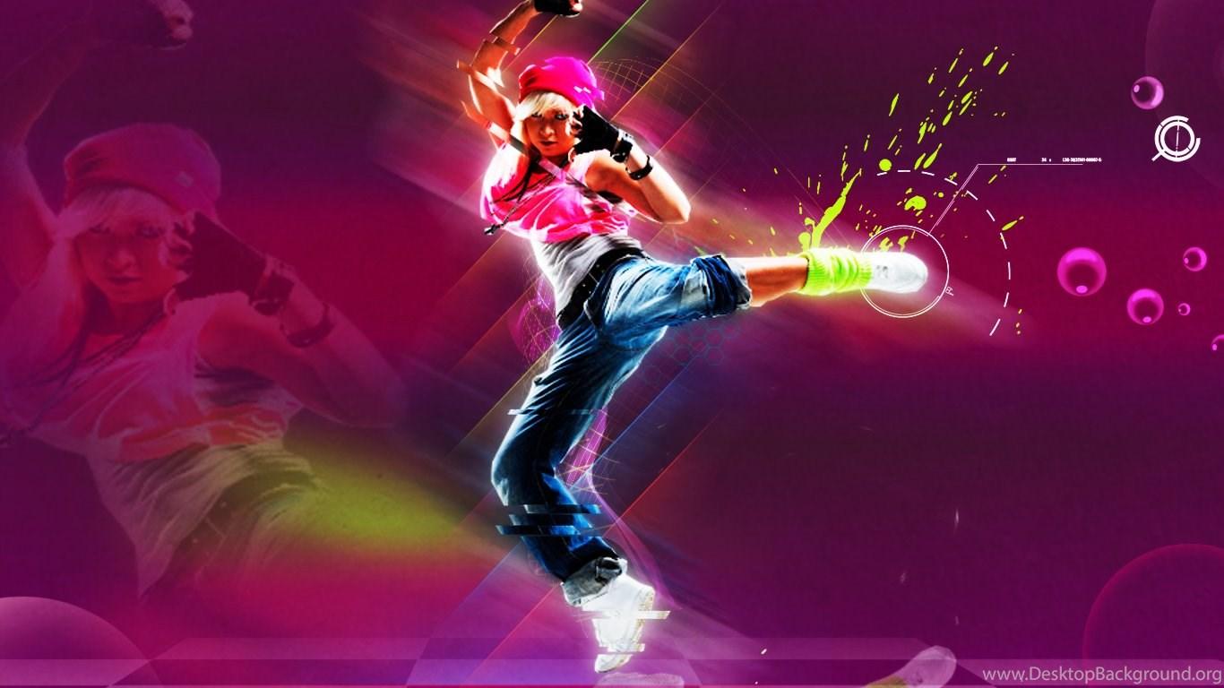 1366x768 Hip Hop Dance Wallpaper Desktop Background