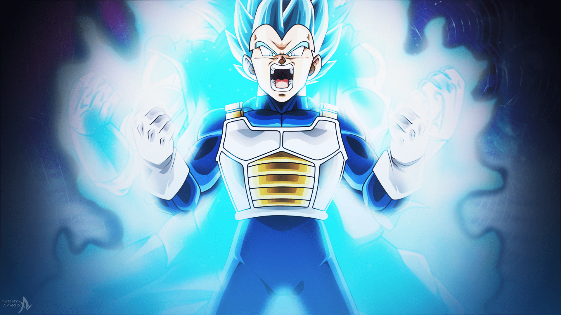 1920x1080 Vegeta Blue