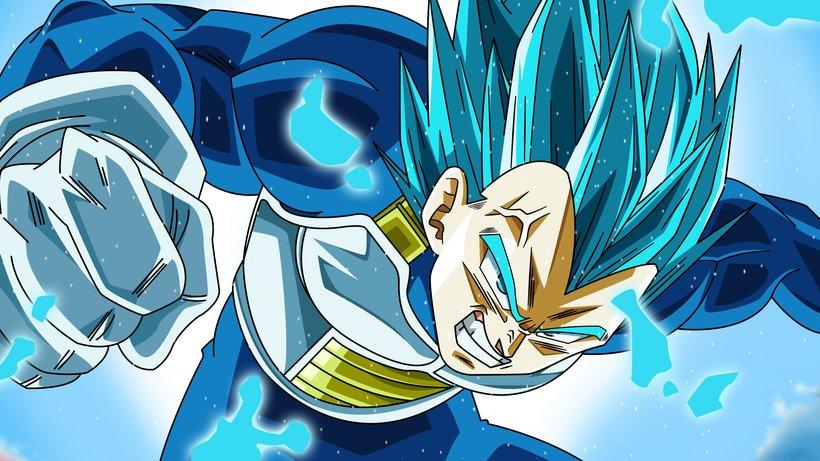 820x461 Vegeta Super Saiyan Blue Dragon Ball Super 8K