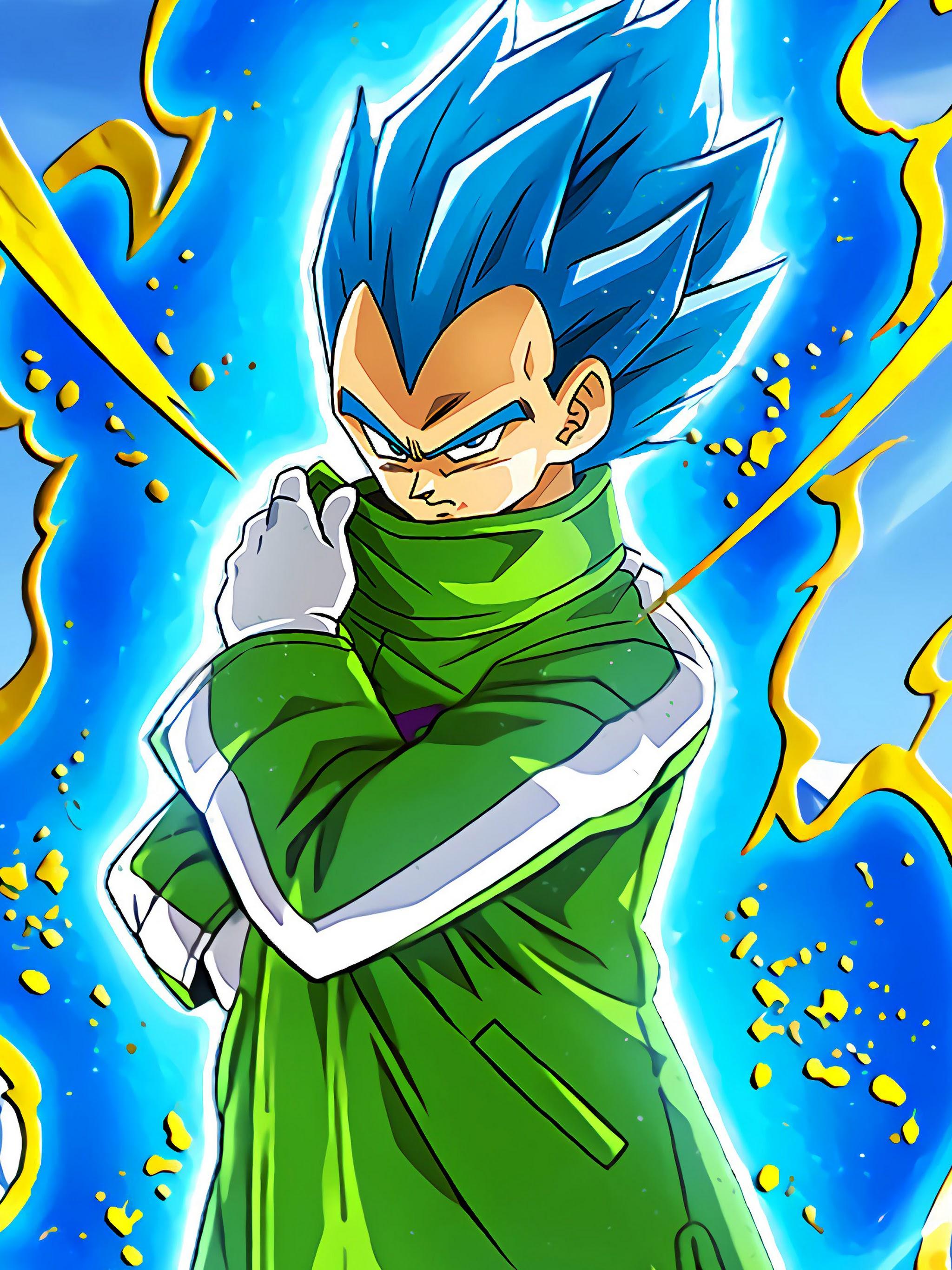 2048x2732 Super Saiyan Blue Vegeta Dragon Ball Super: Broly 4K Wallpaper