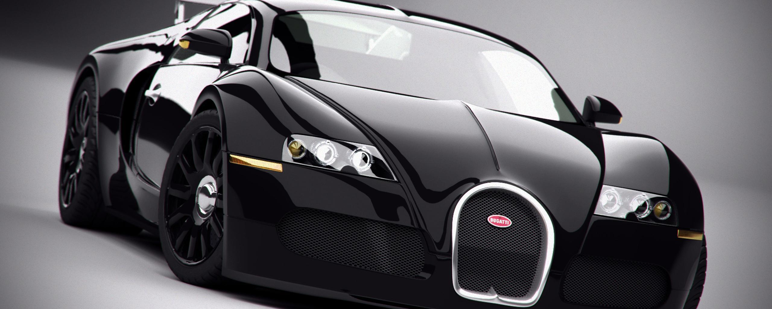 2560x1024 Bugatti Veyron car wallpaper