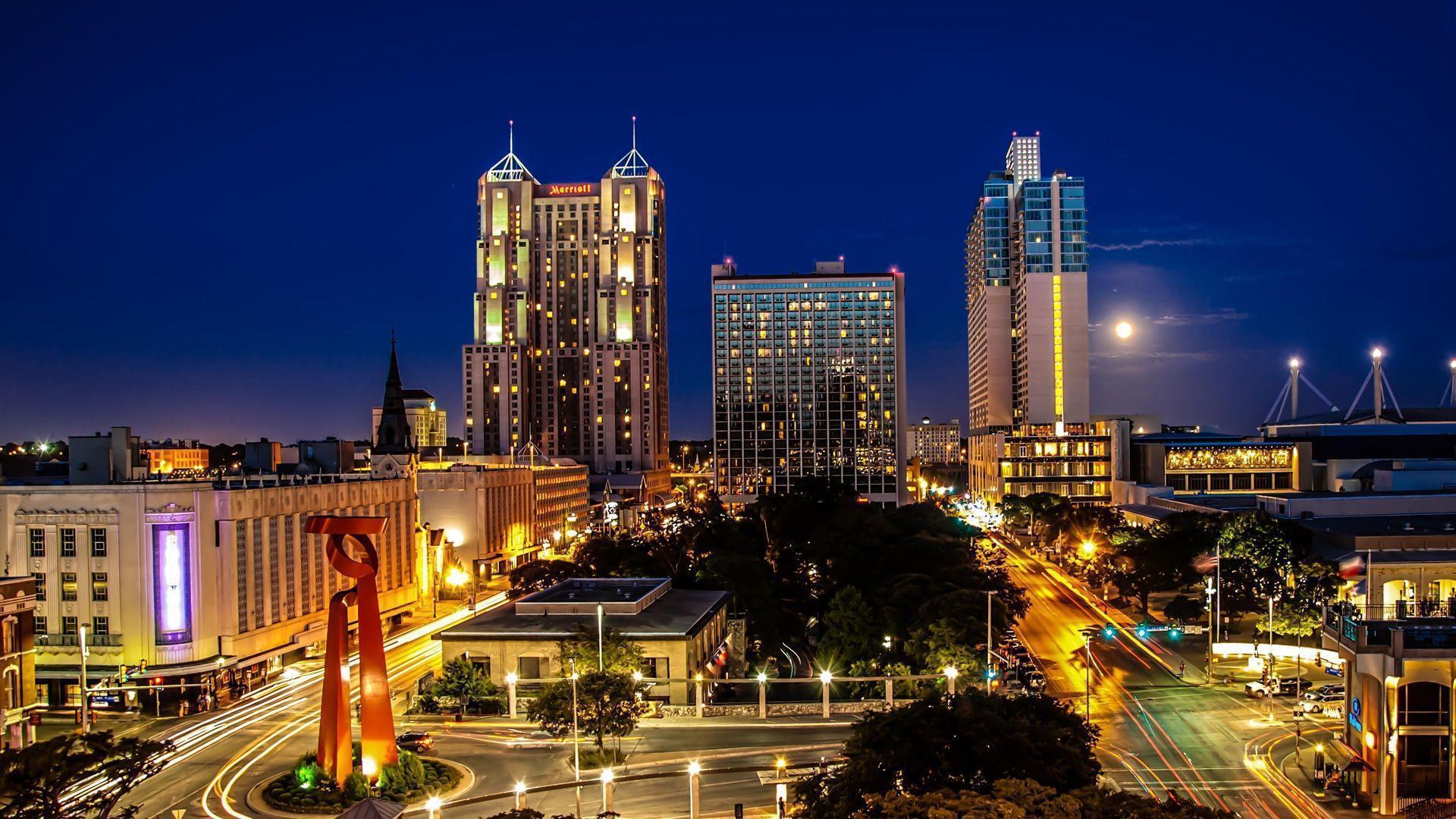 San Antonio Skyline Wallpapers Top Free San Antonio Skyline