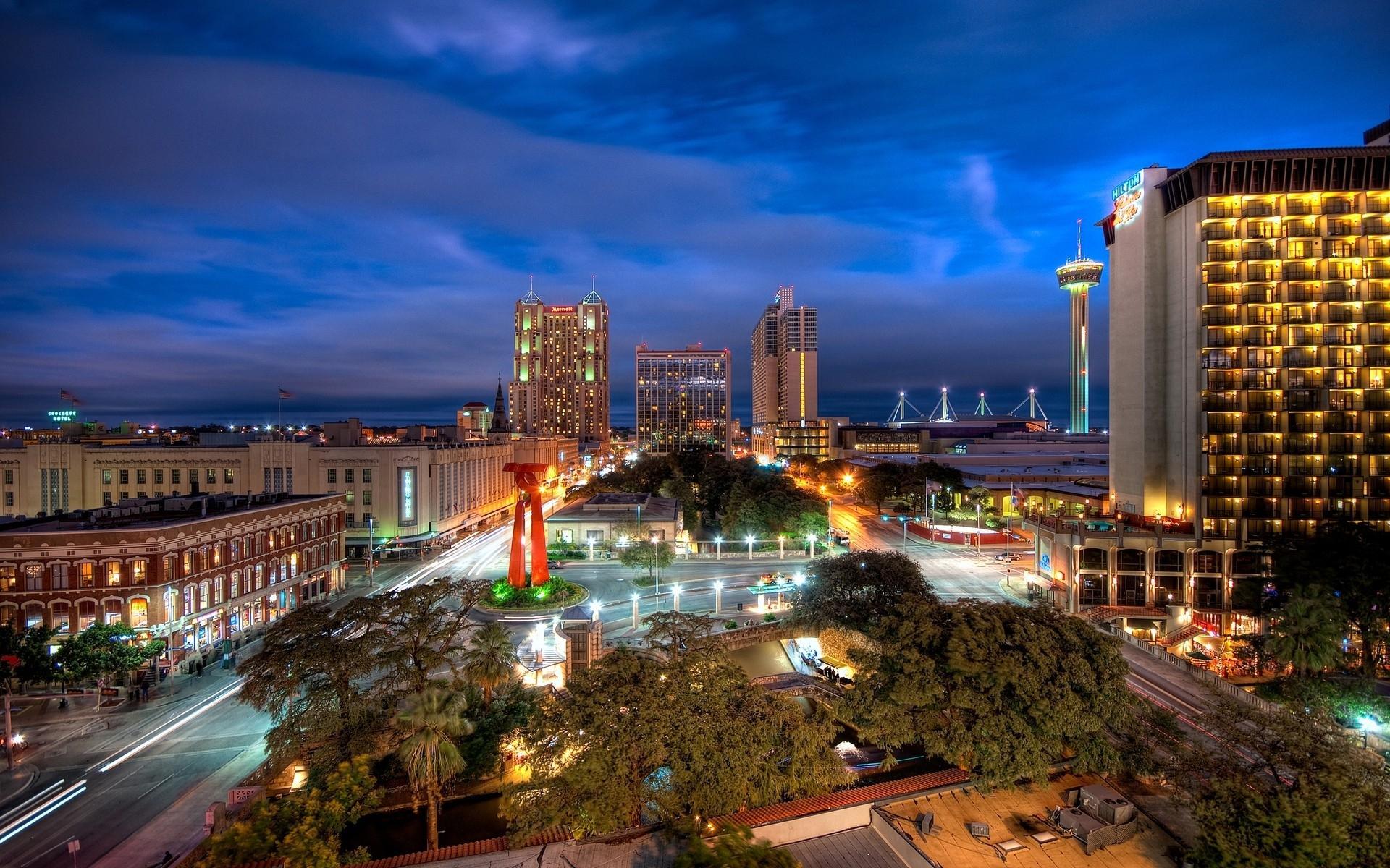 San Antonio Skyline Wallpapers Top Free