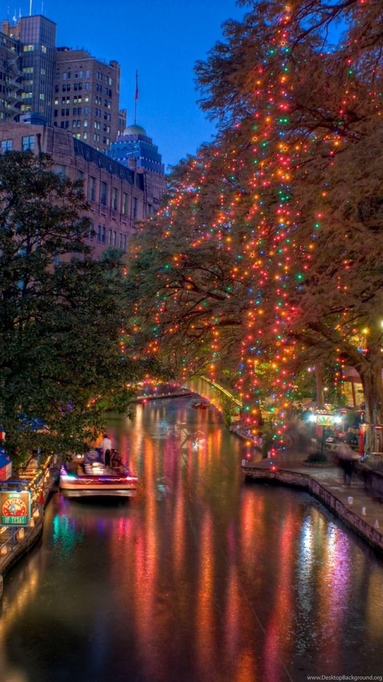 750x1334 Download Wallpaper 750x1334 San Antonio, Texas, River, Boat. Desktop Background