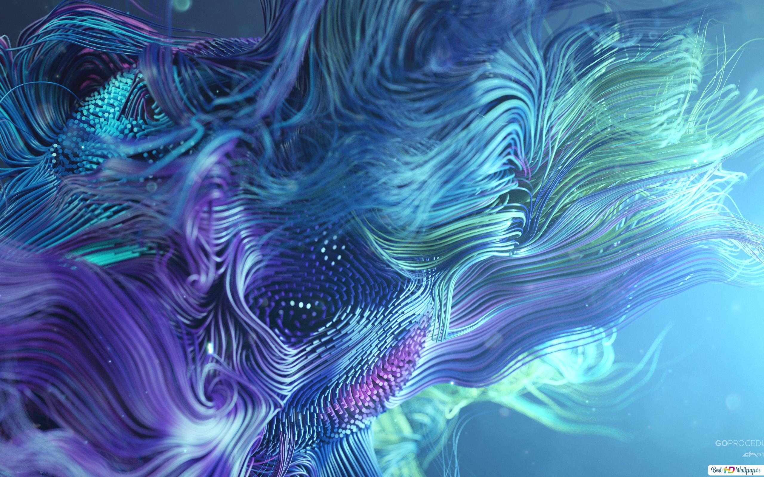 2560x1600 Abstract wave HD wallpaper download