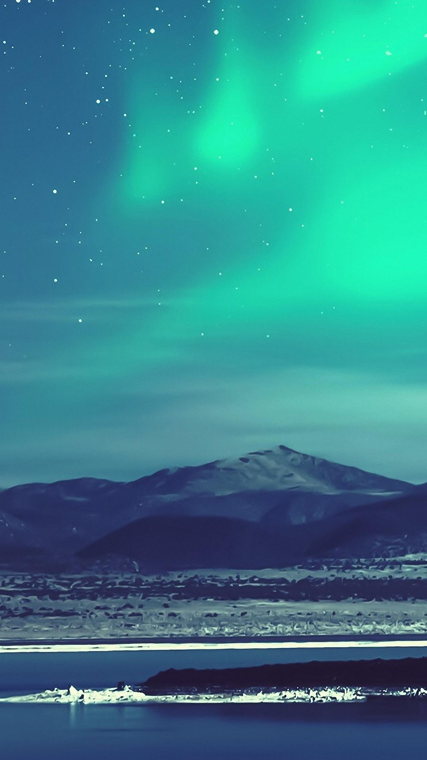 1440x2560 Fantasy Polar Aurora Wallpaper For Xiaomi Mi5 Mobile Full HD Wallpaper & Background Download