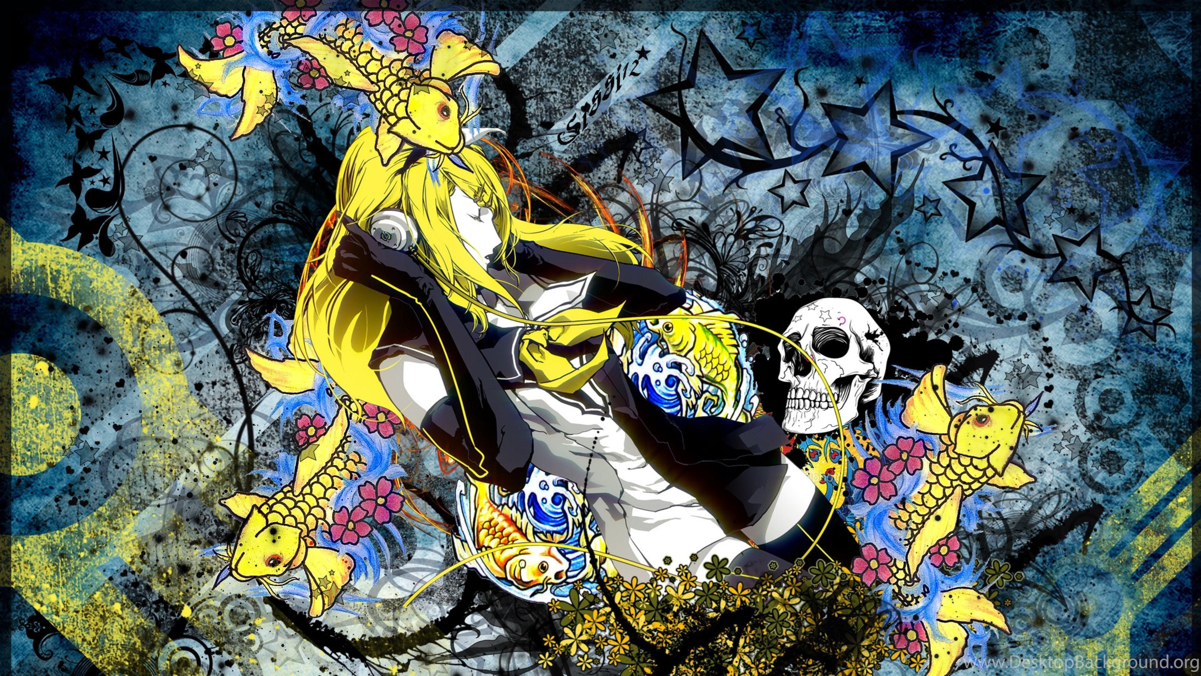 3840x2160 Download Wallpaper 3840x2160 Drawing, Skeleton, Bright, Girl. Desktop Background