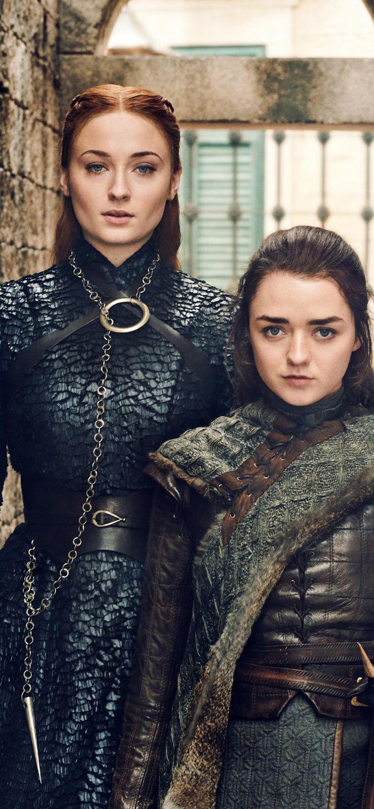736x1593 Game of thrones. Arya stark, Sansa, Badass women