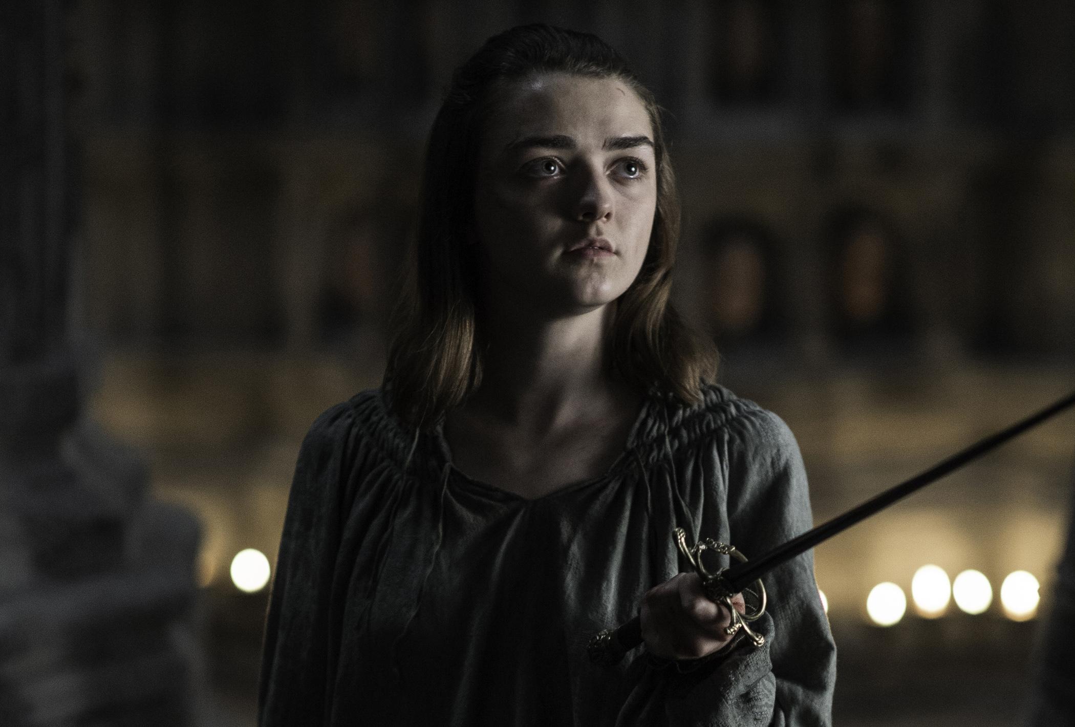 2100x1420 Maisie Williams Says Goodbye To 'Game Of Thrones' With Bloody #LastWomanStanding Post