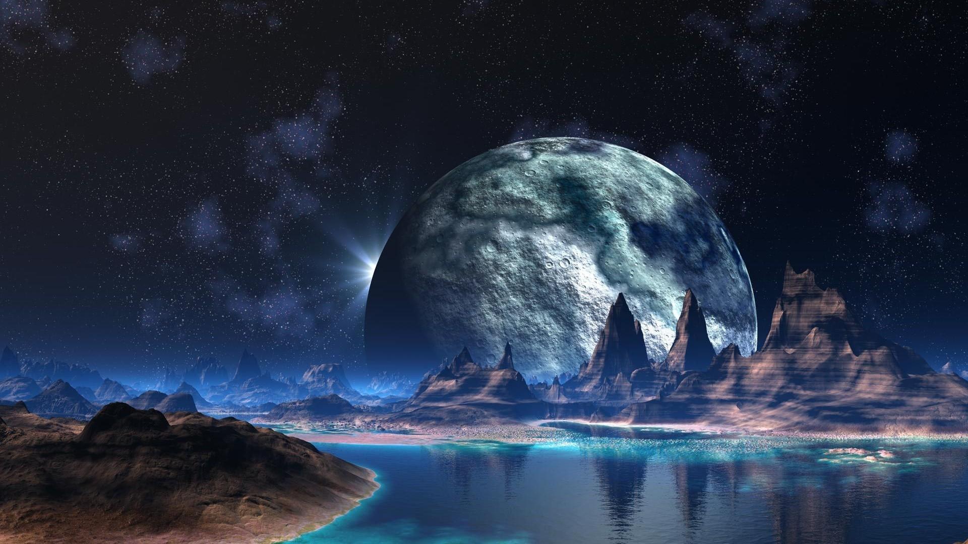 1920x1080 Alien World Wallpaper