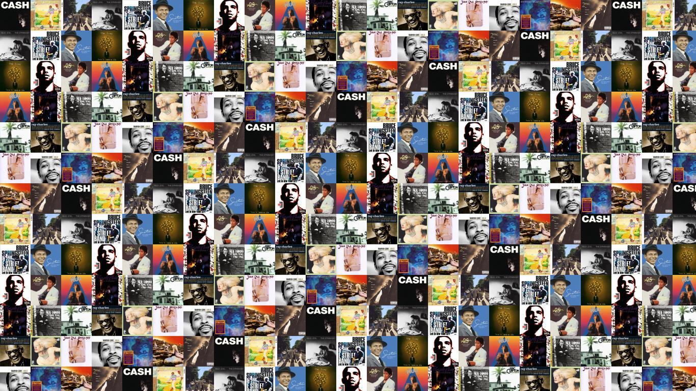 1366x768 ray charles « Tiled Desktop Wallpaper