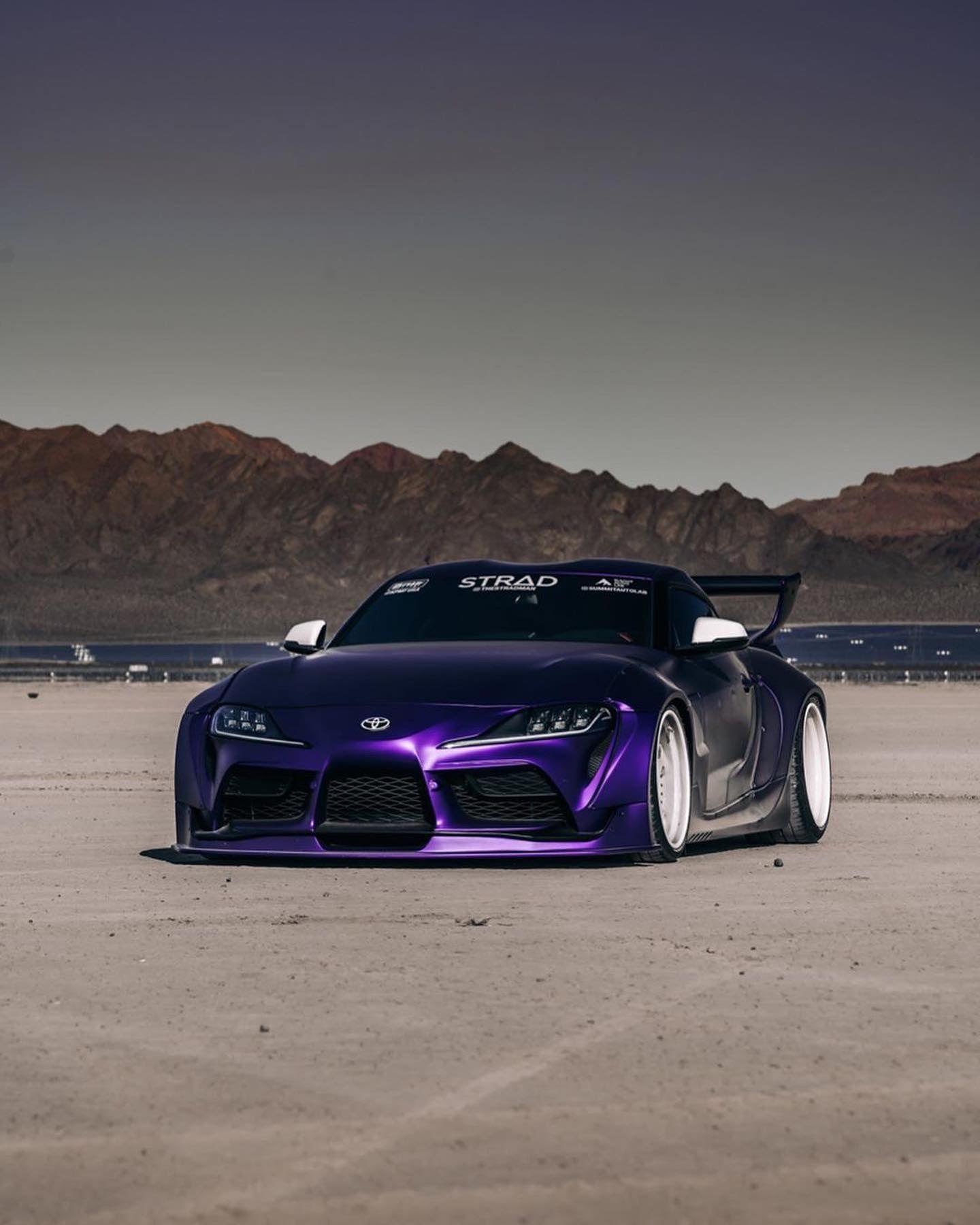 1440x1800 Purple Widebody Supra. Luxury car photo, Supra, Cute cars