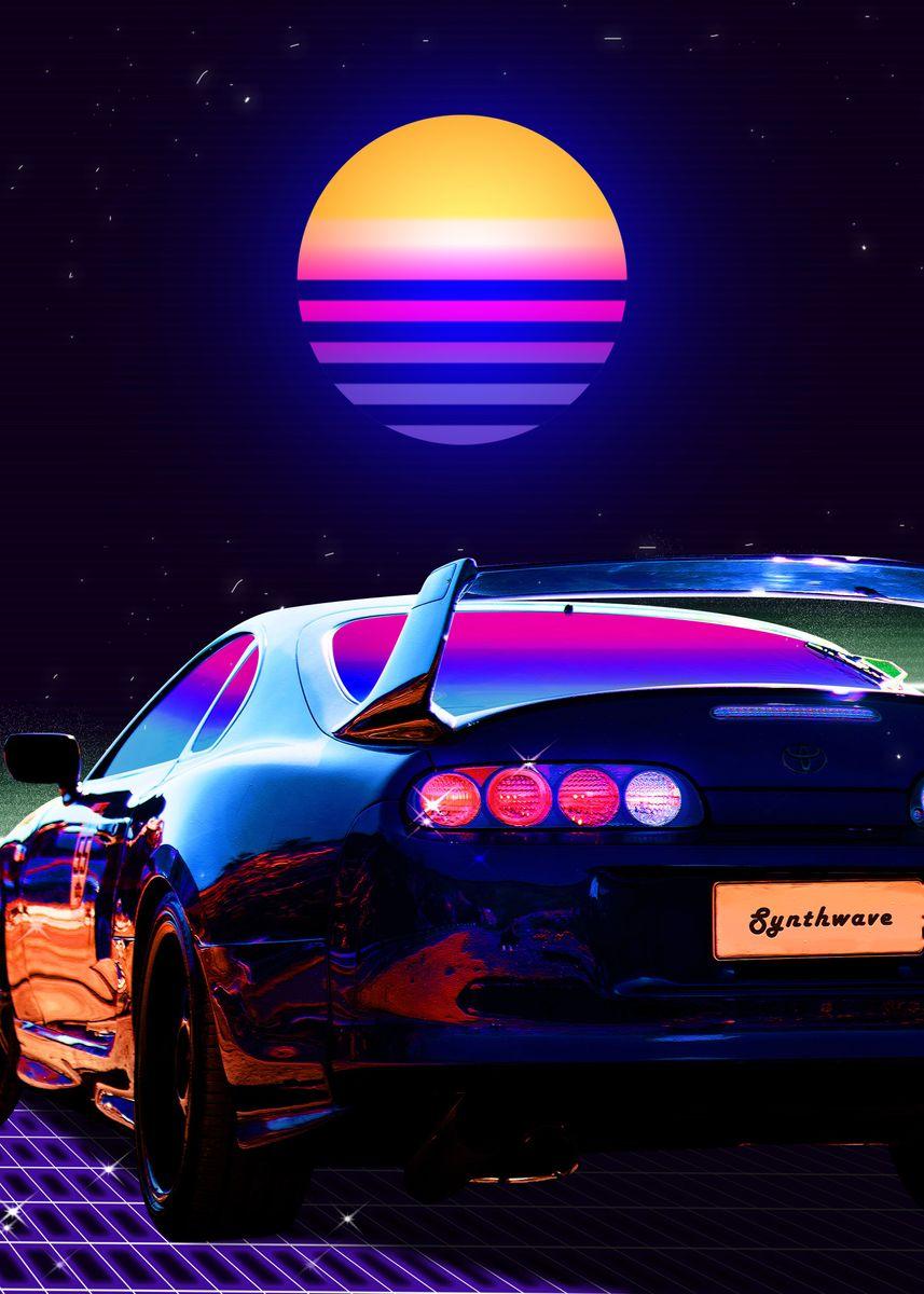 857x1200 Toyota Supra' Poster