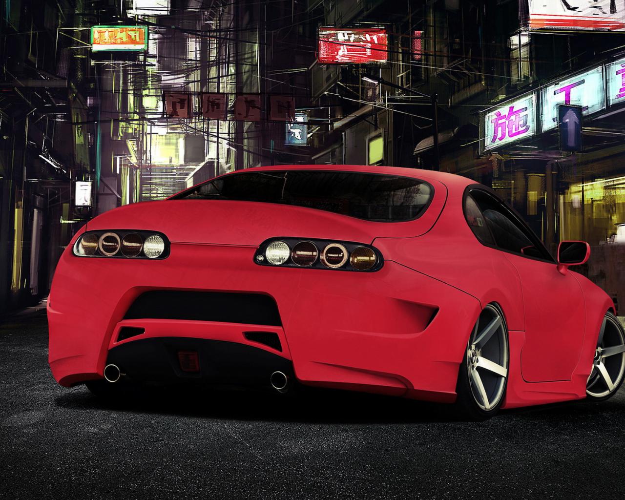 1280x1024 Free download Red Toyota Supra wallpaper Car wallpaper 49357 [1920x1200] for your Desktop, Mobile & Tablet. Explore Red Supra Wallpaper. Supra Wallpaper, Supra Shoes Wallpaper, Supra Footwear Wallpaper