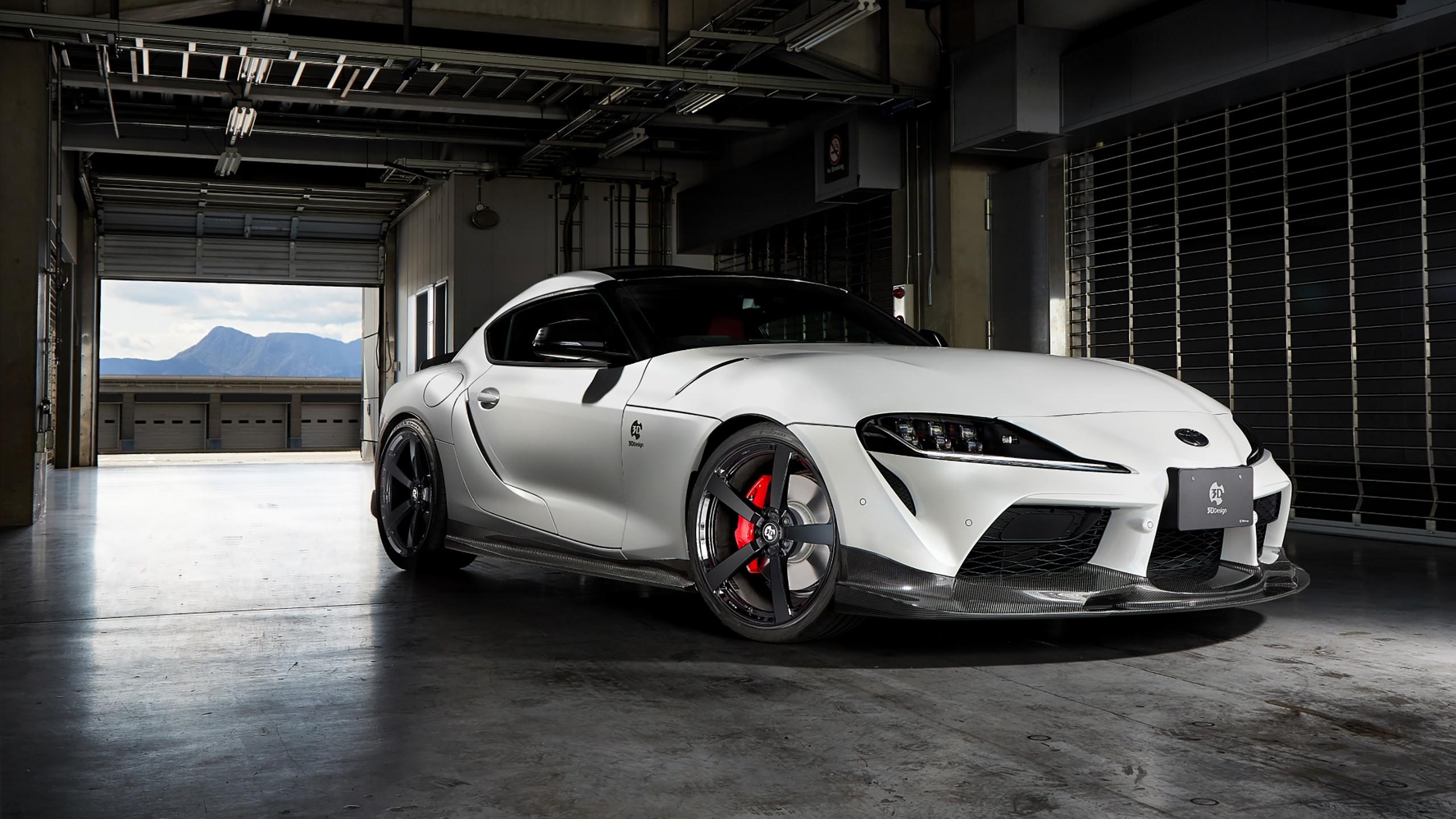 2560x1440 3D Design Toyota GR Supra 2020 Wallpaper. HD Car Wallpaper