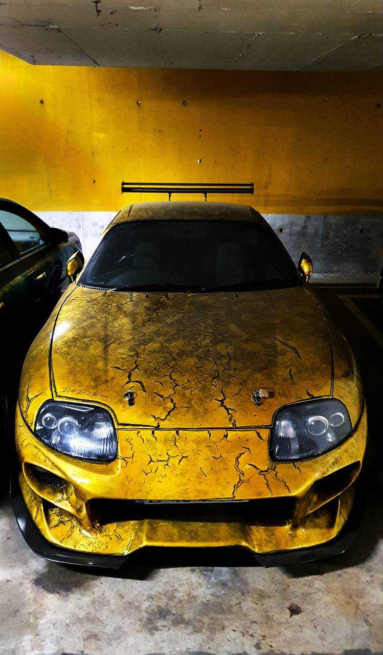 749x1280 Toyota Supra Wallpaper