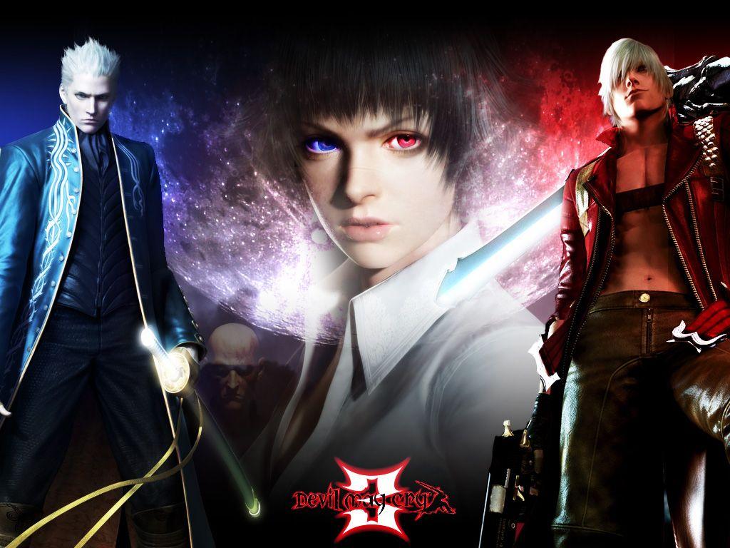 1024x768 Devil may cry dante and vergil Wallpaper yvt2