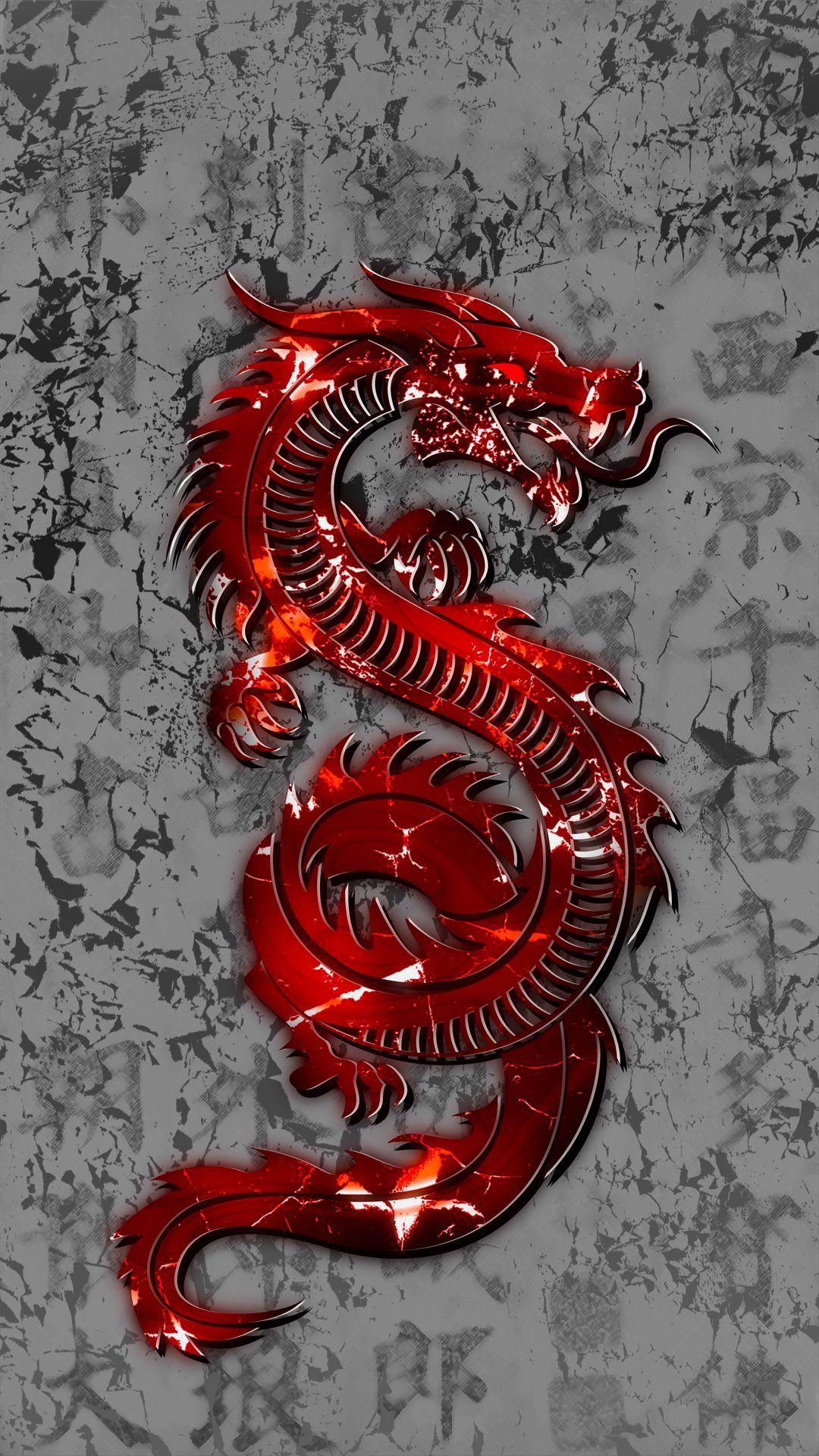 1080x1920 Dragon Yin Yang iPhone Wallpaper