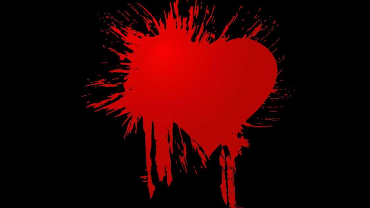 1244x700 Emo Heart Wallpaper