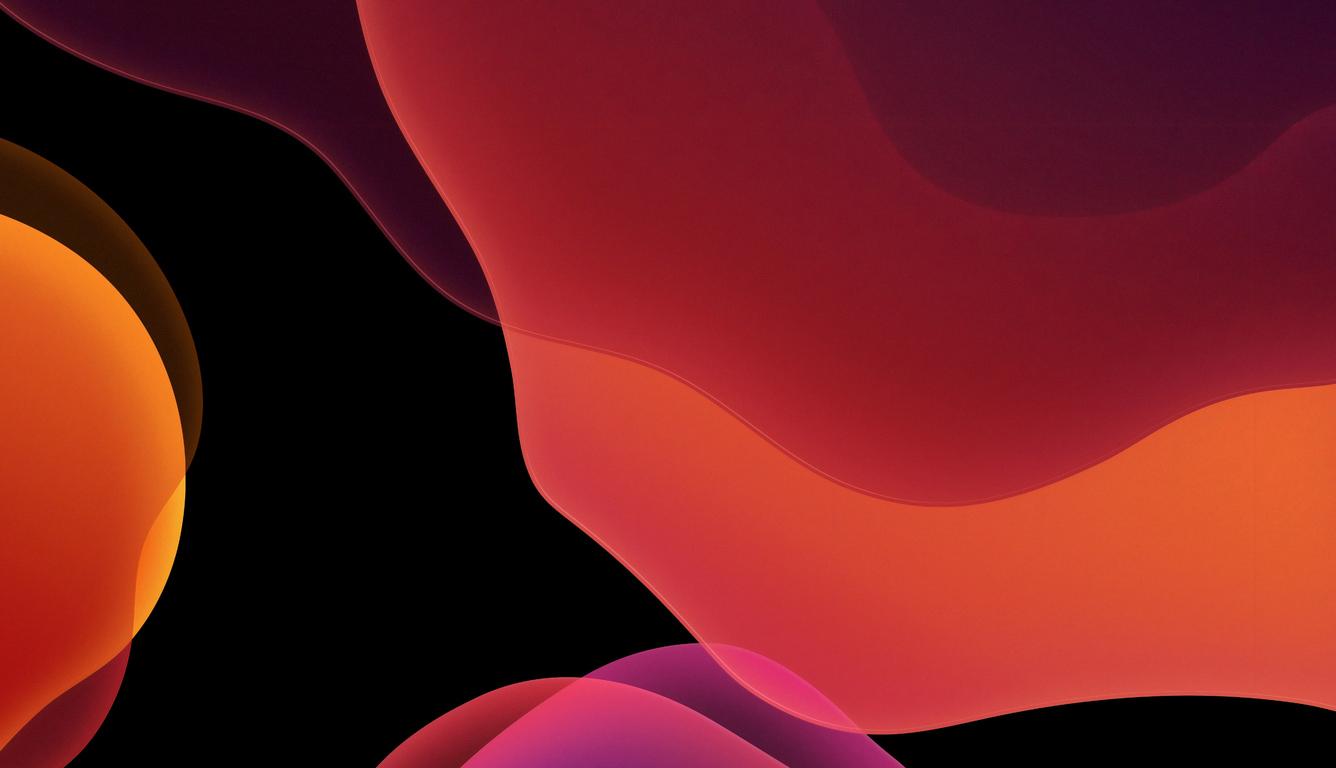 1336x768 Ios 13 Red Dark 5k Laptop HD HD 4k Wallpaper, Image, Background, Photo and Picture